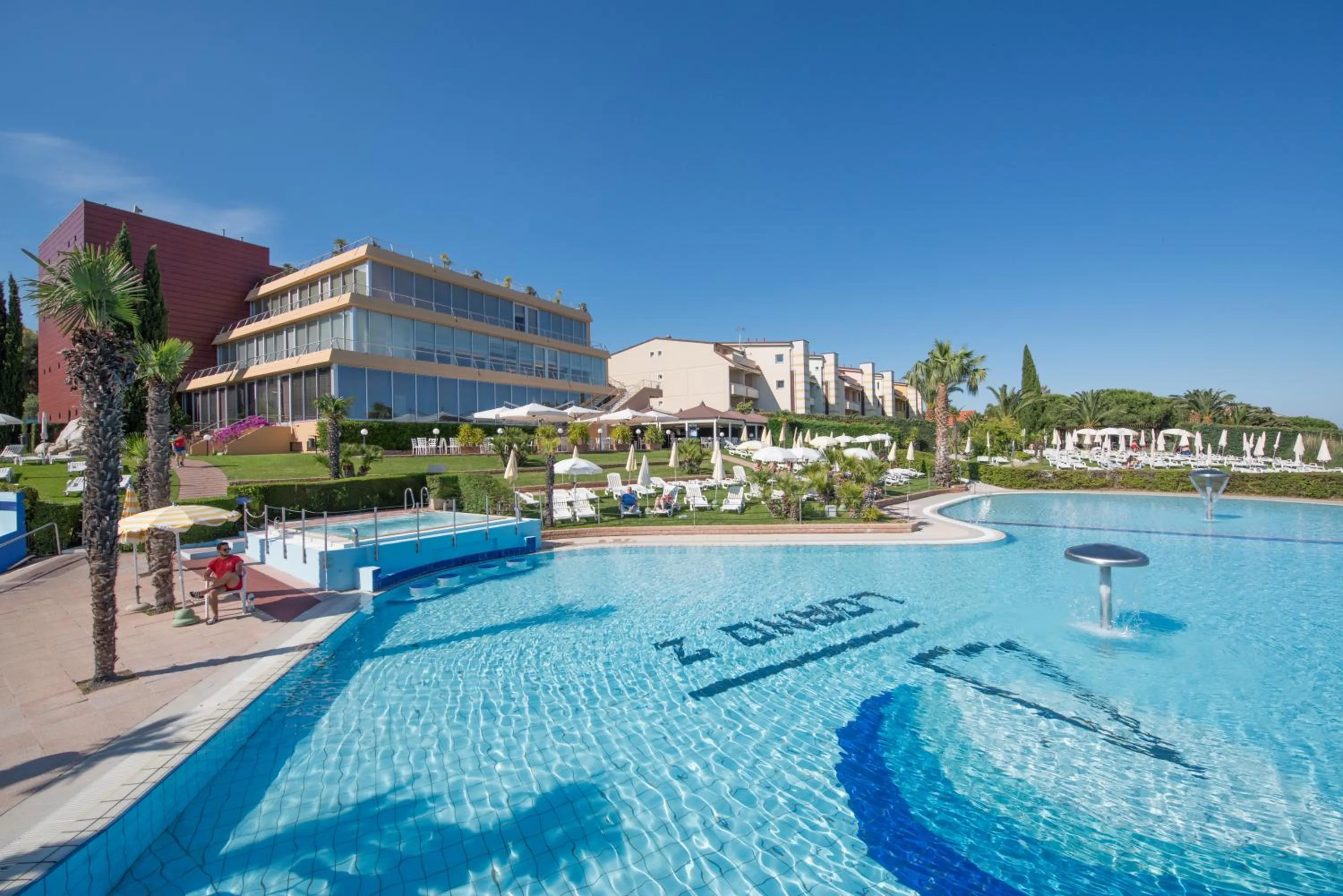 Pool view in Loano 2 Village