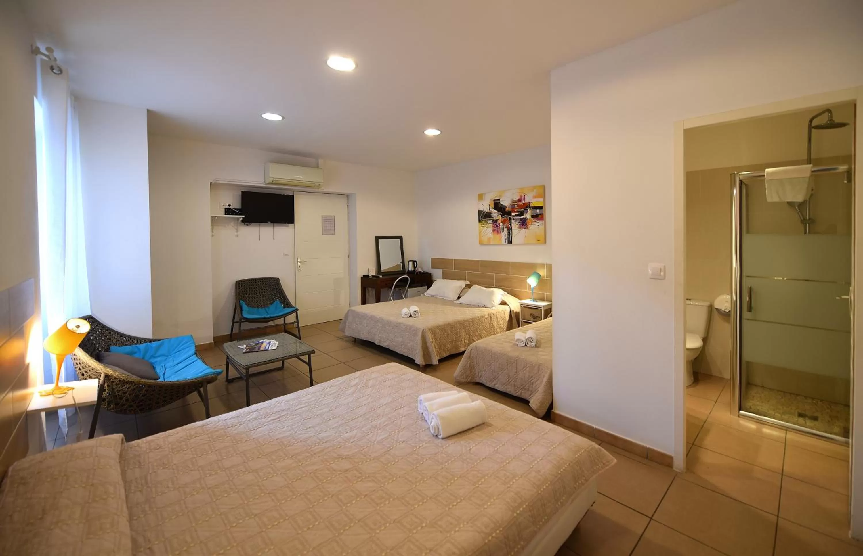 Bed in Hôtel A casa di Maria Cicilia