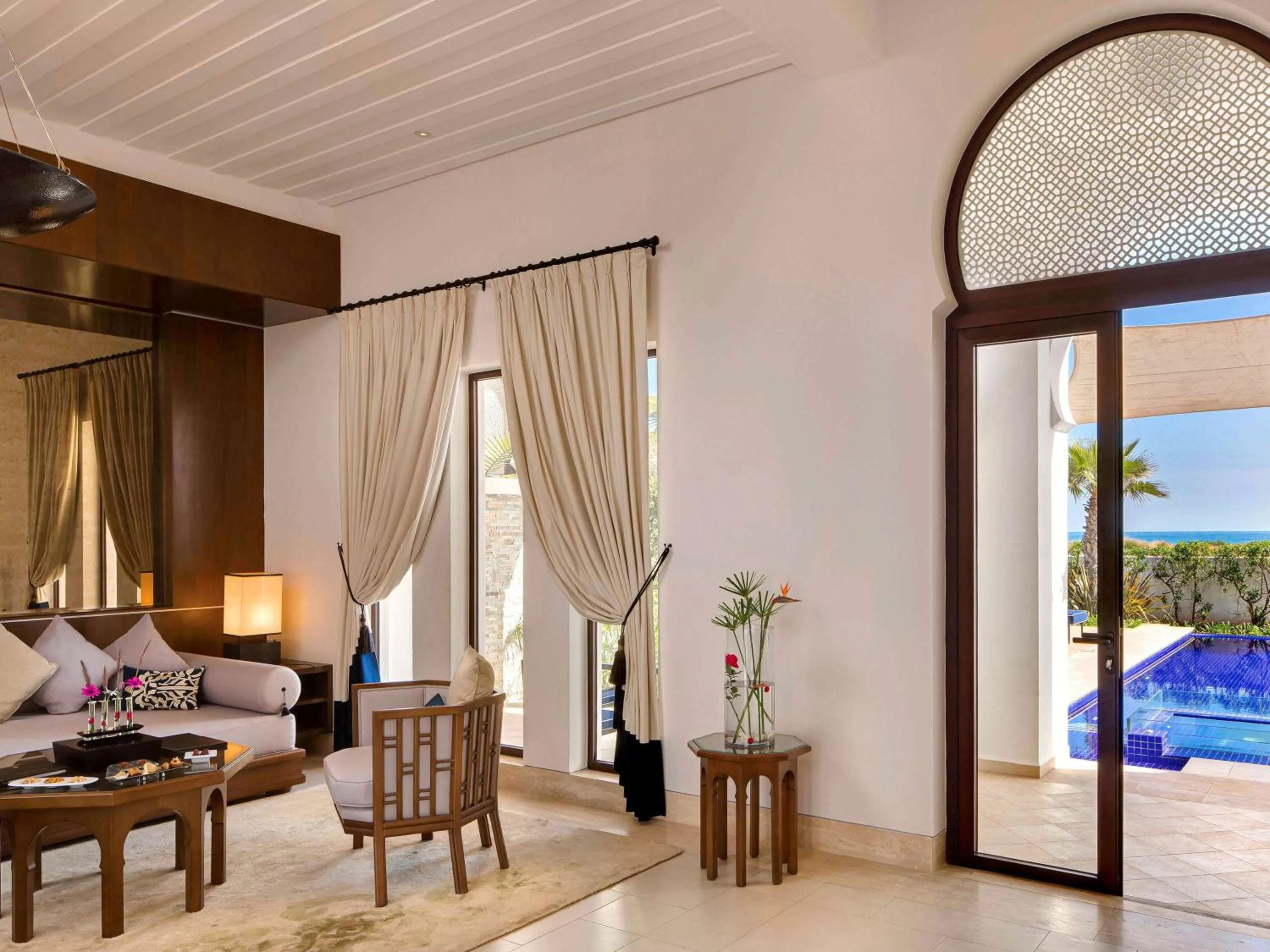 Bedroom, Bed in Banyan Tree Tamouda Bay