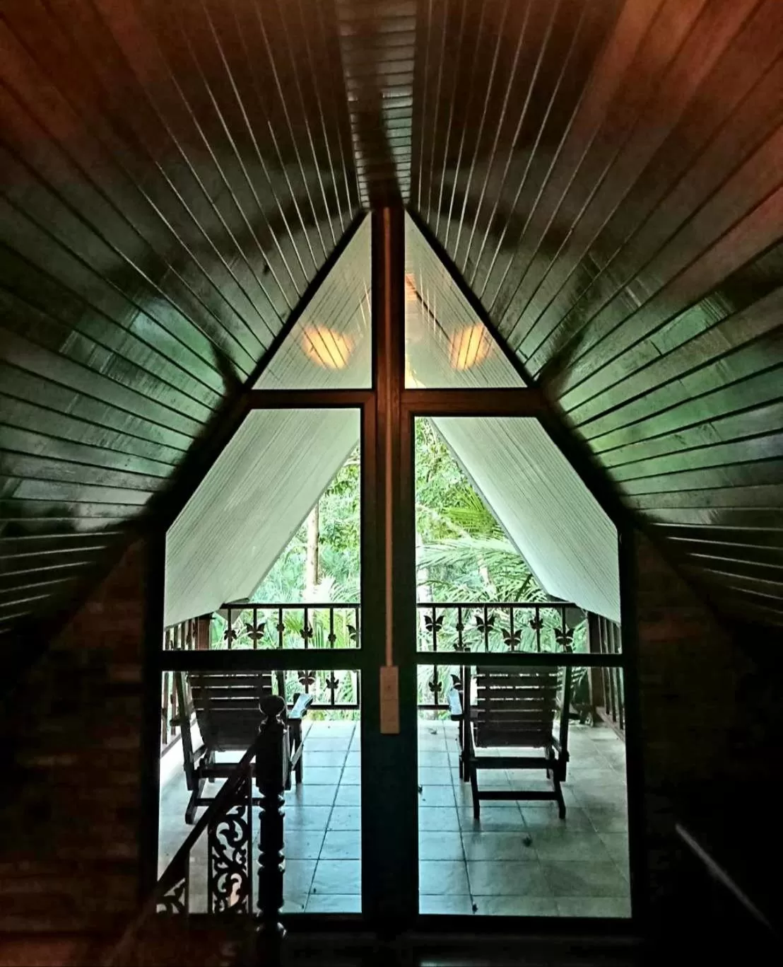 Balcony/Terrace in Khao Sok Las Orquideas Resort