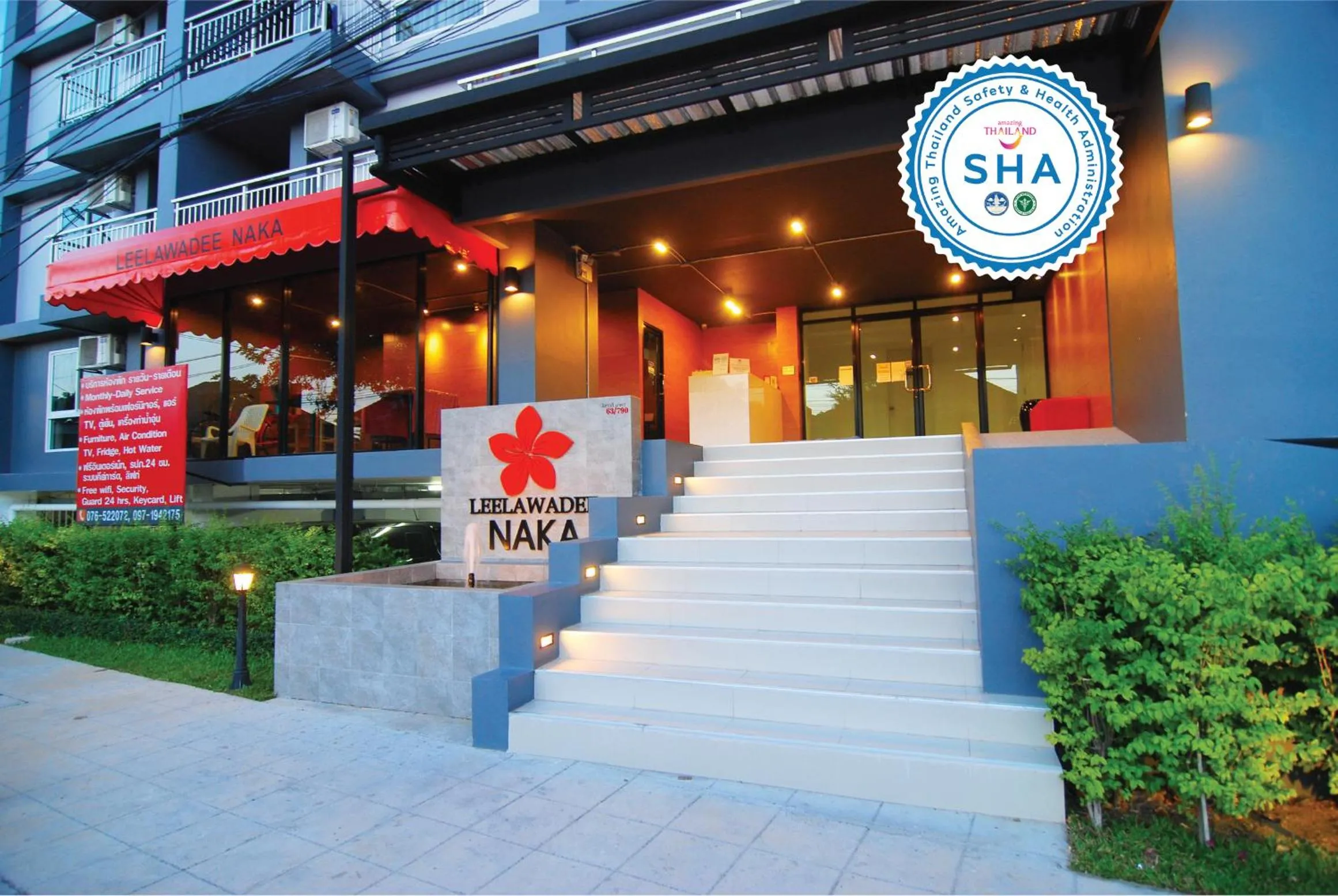 Facade/entrance in Leelawadee Naka