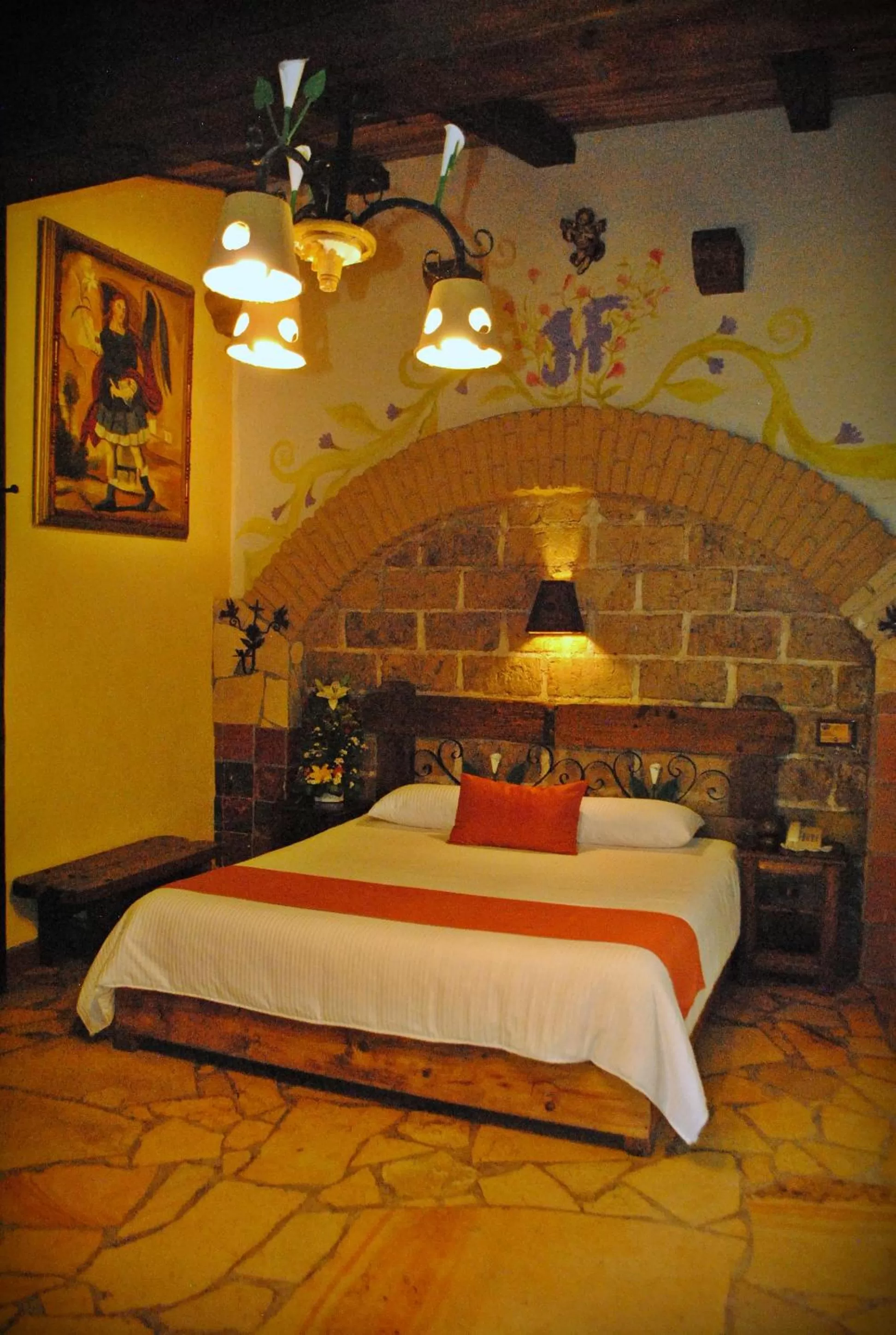 Bedroom, Bed in Hotel Hacienda Don Juan