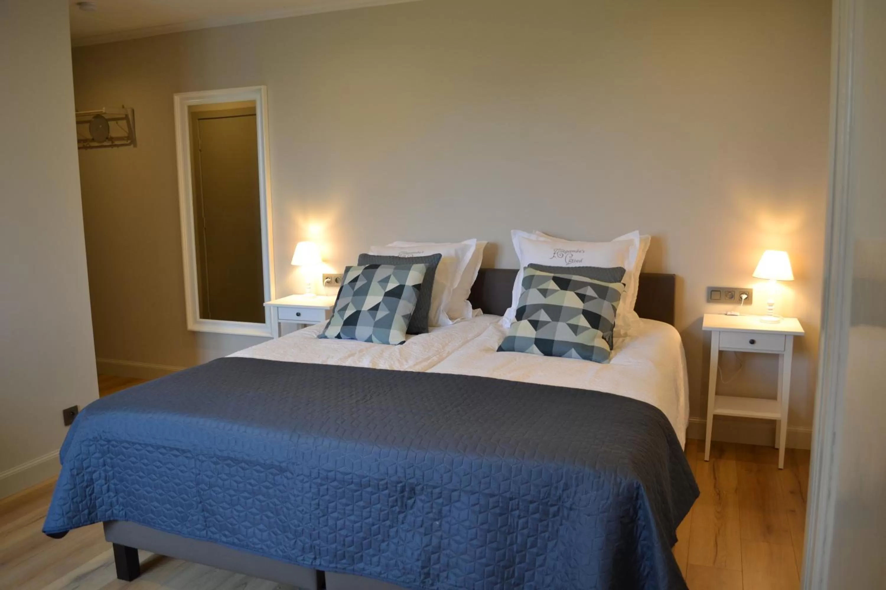 Bed in B&B Allegambe's Goed