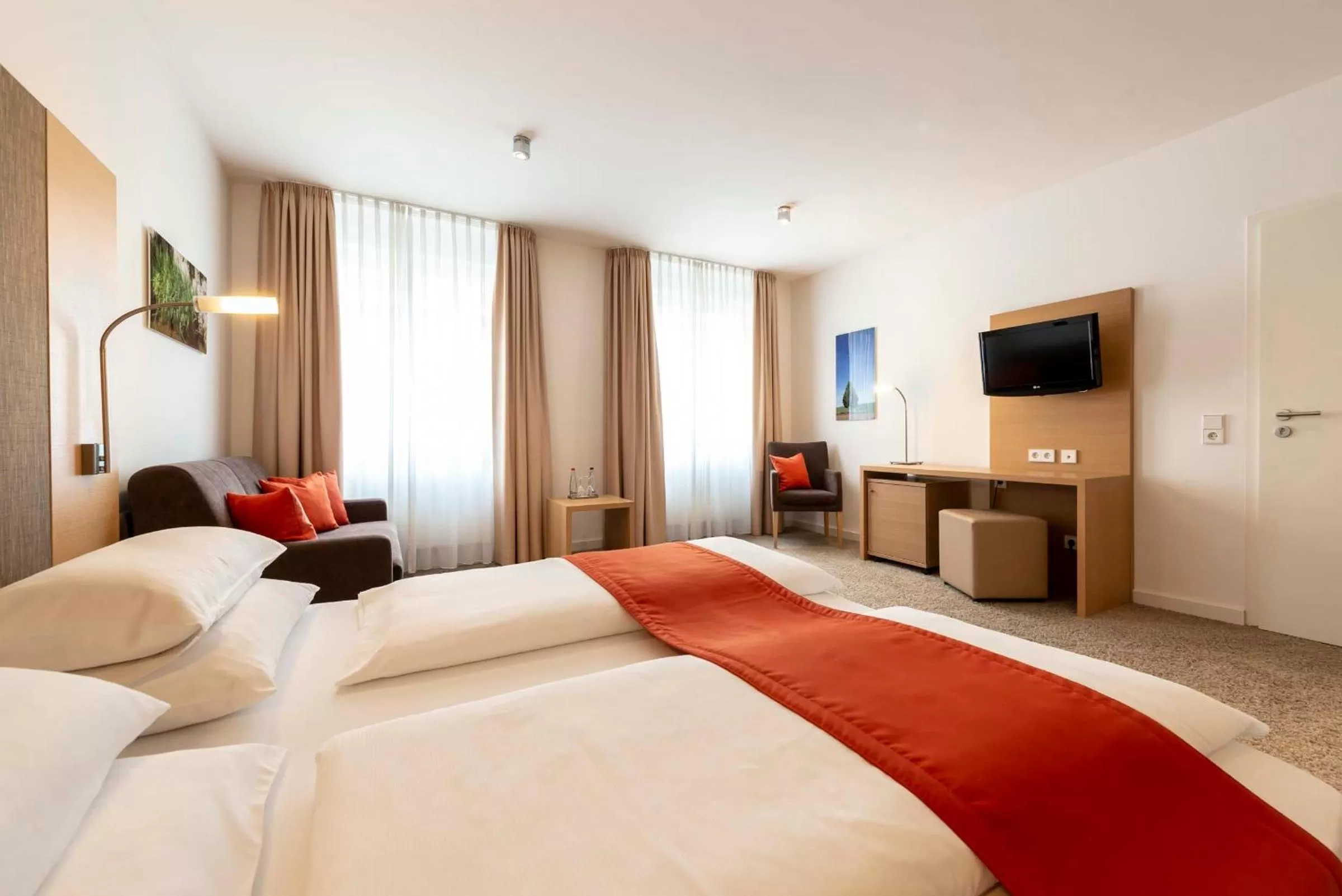 Bed in Hotel Gasthof Krone