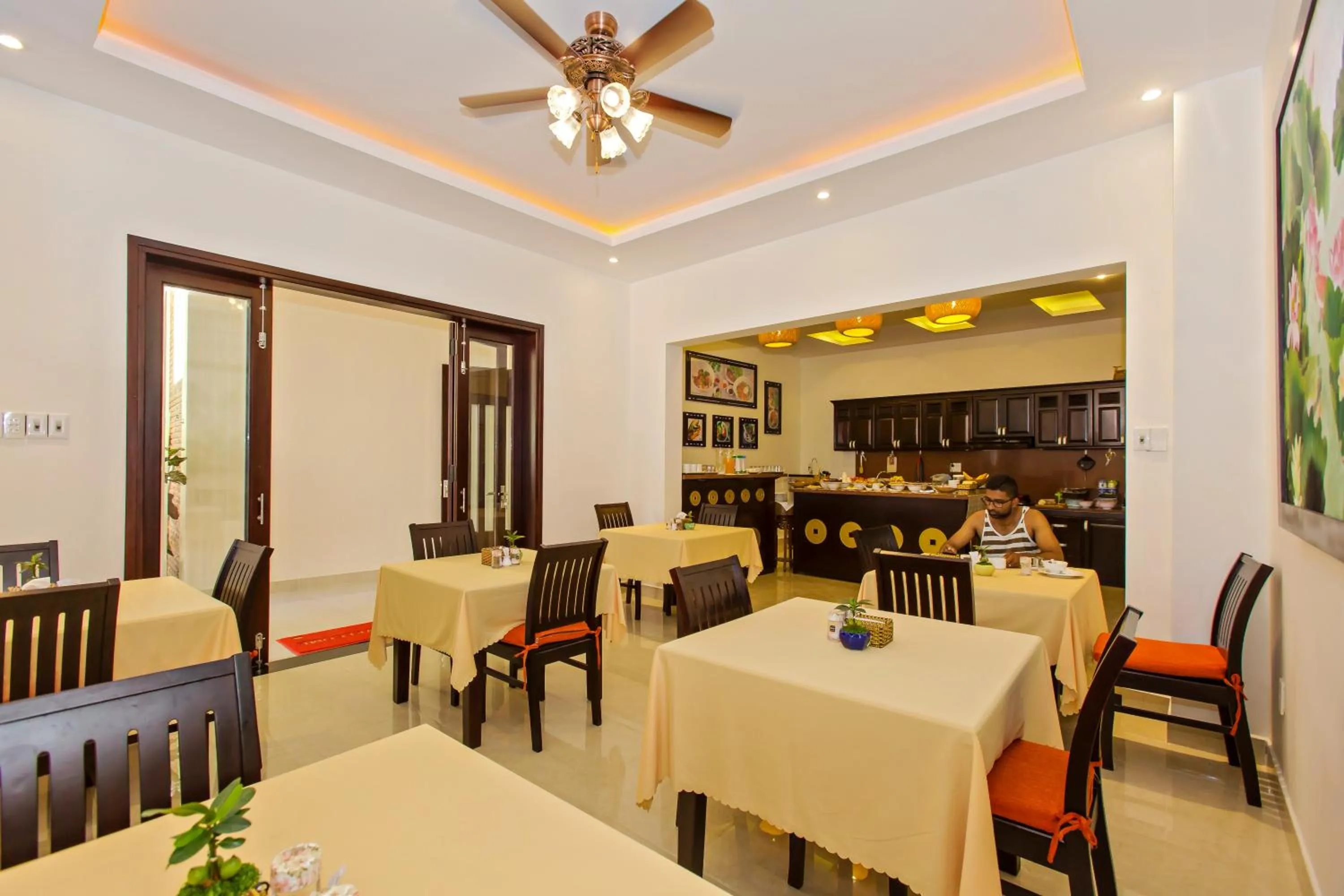 Dining area in Pham Gia Boutique Villa