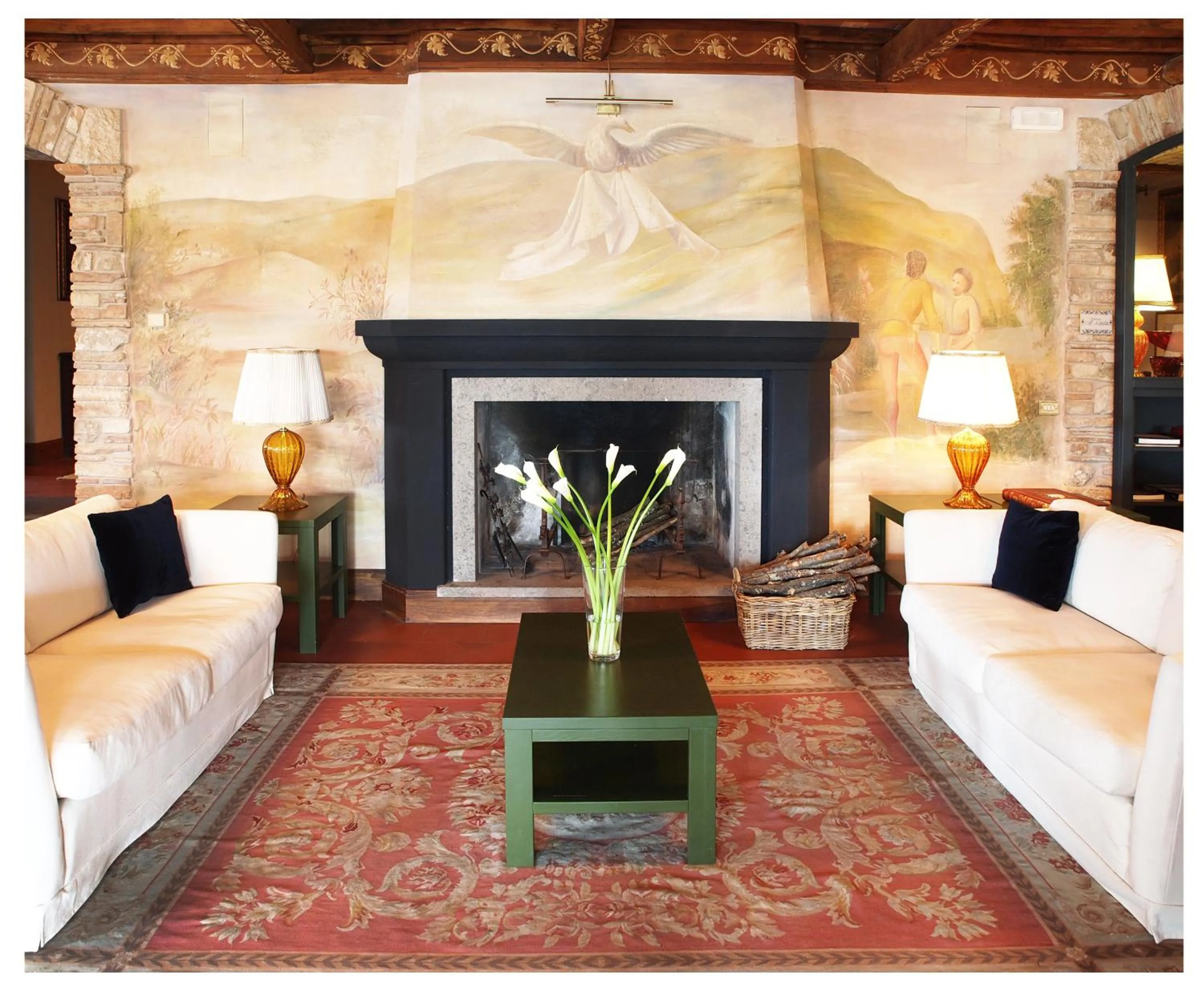 Decorative detail in Relais Todini - Residenza d'epoca - Luxury Historic house