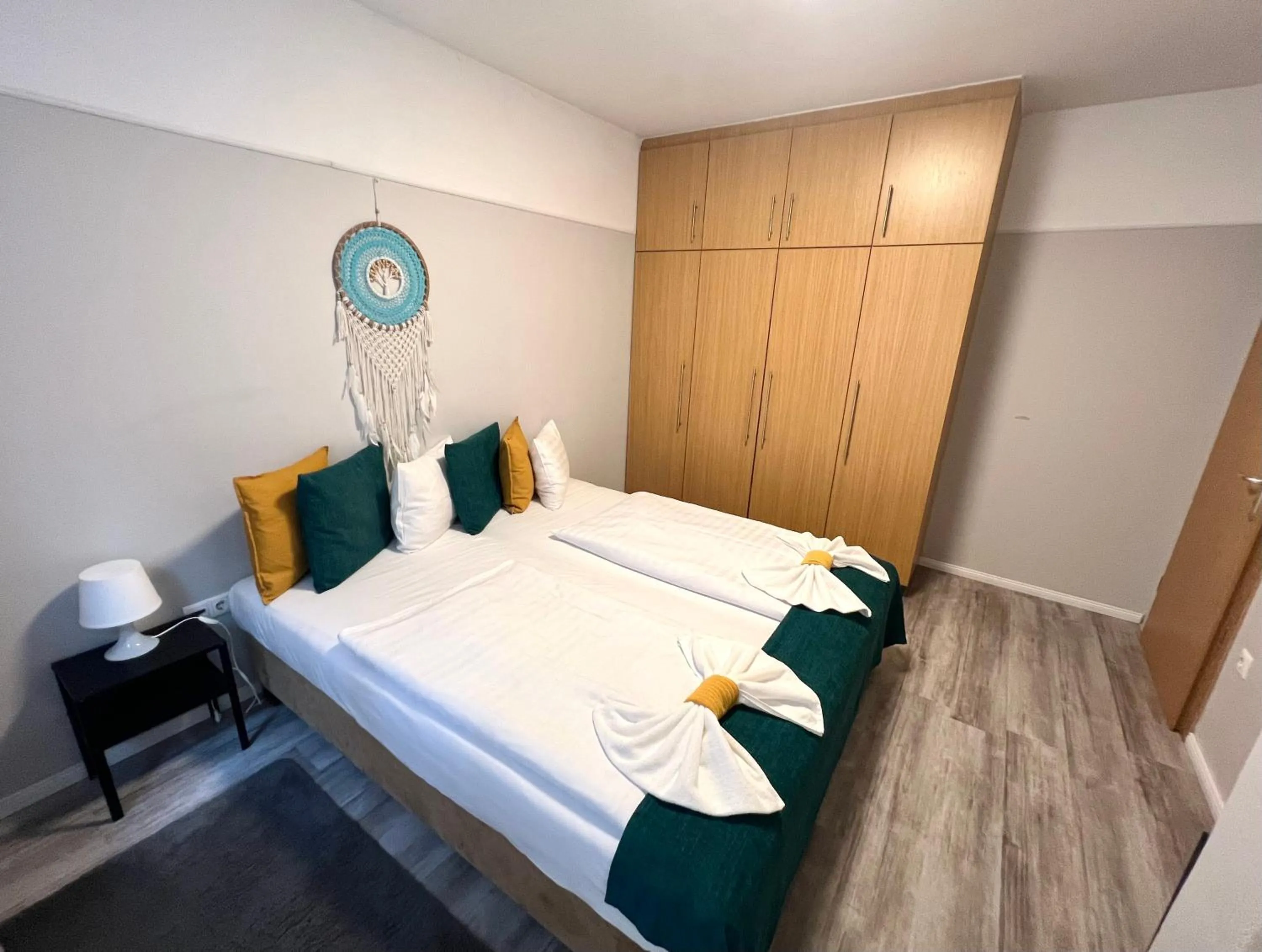 Bedroom, Bed in Nova Apartments