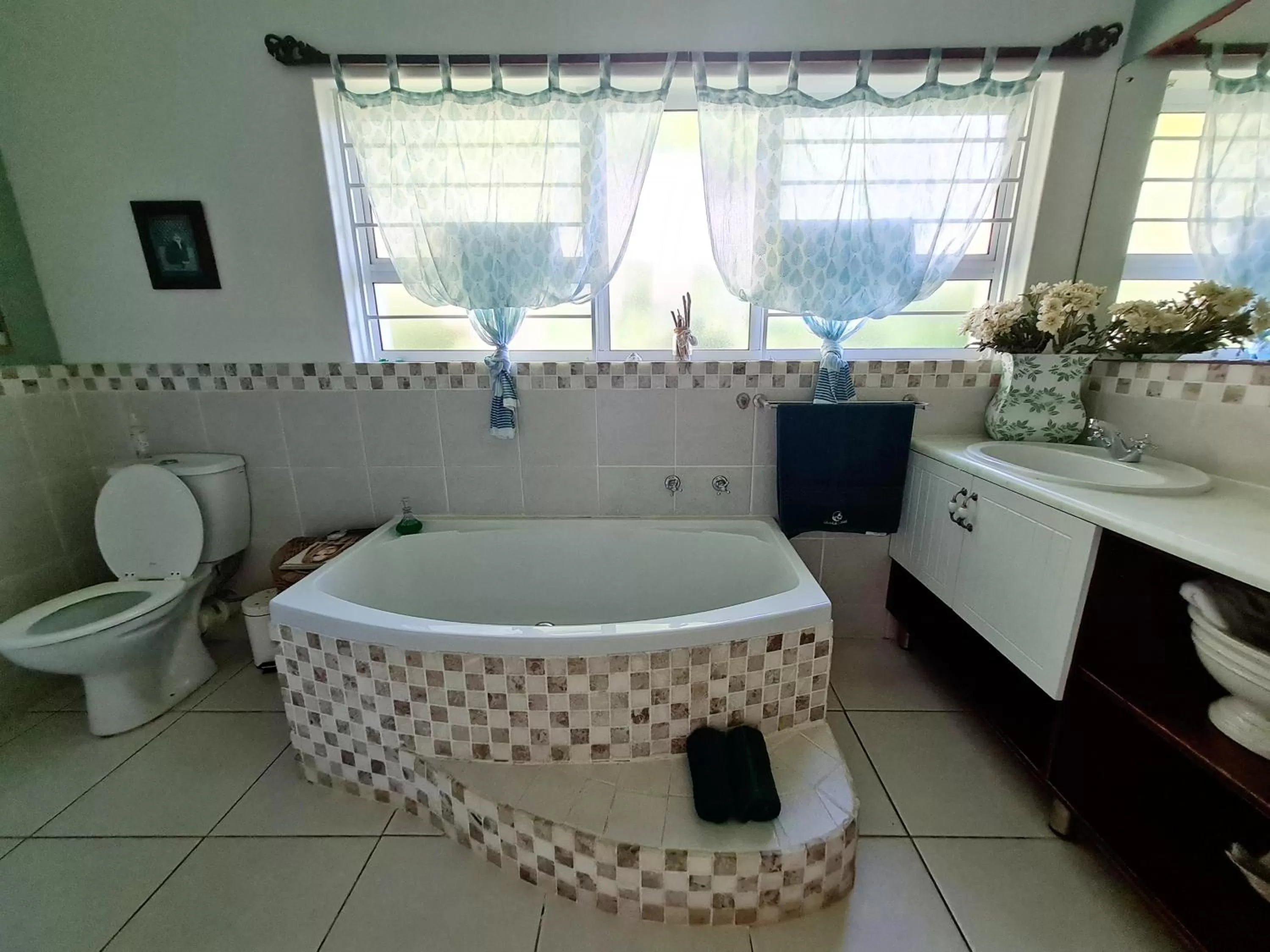 Shower in Shaka's Seat Guesthouse