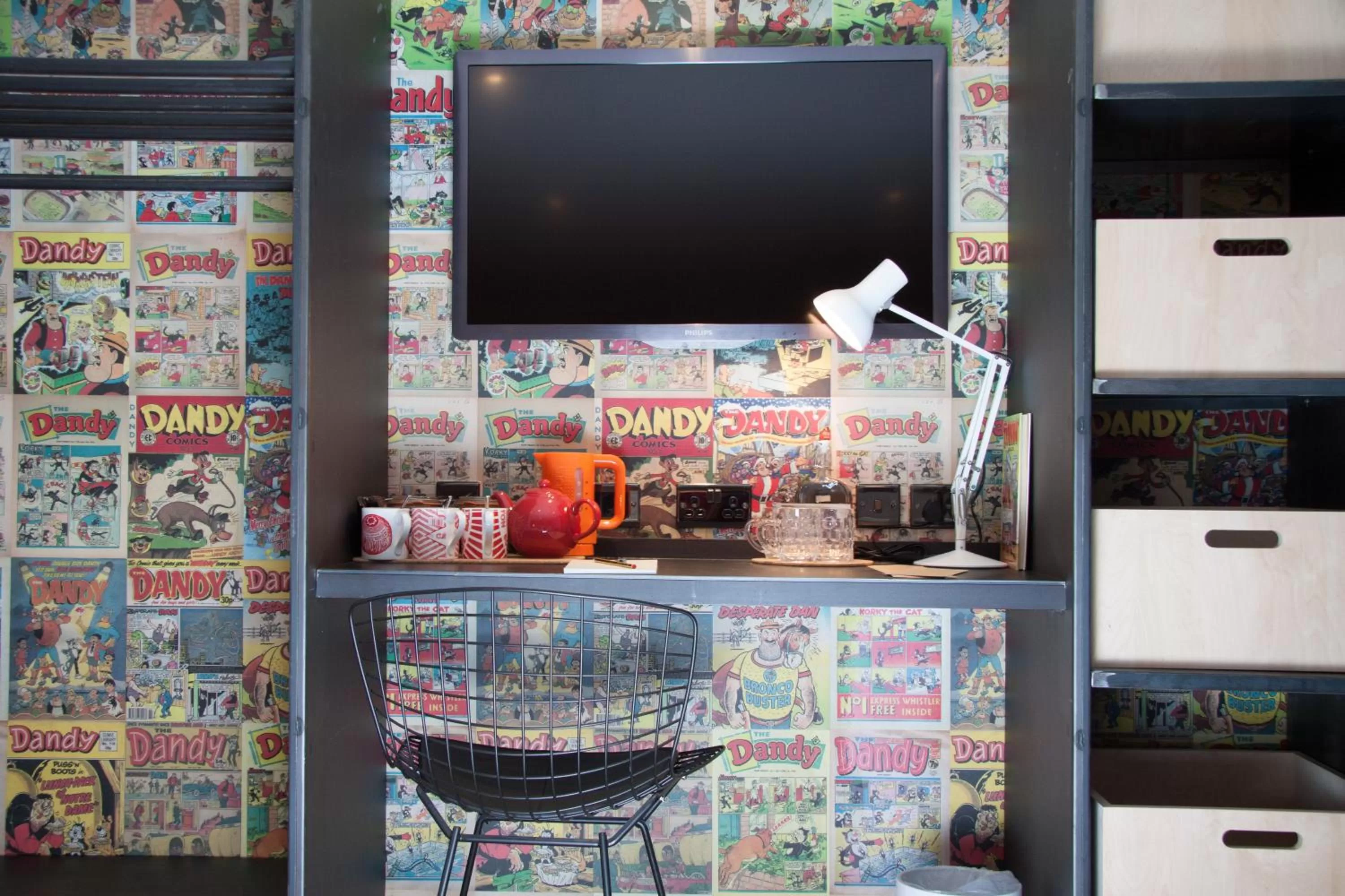 TV and multimedia in Grassmarket Hotel