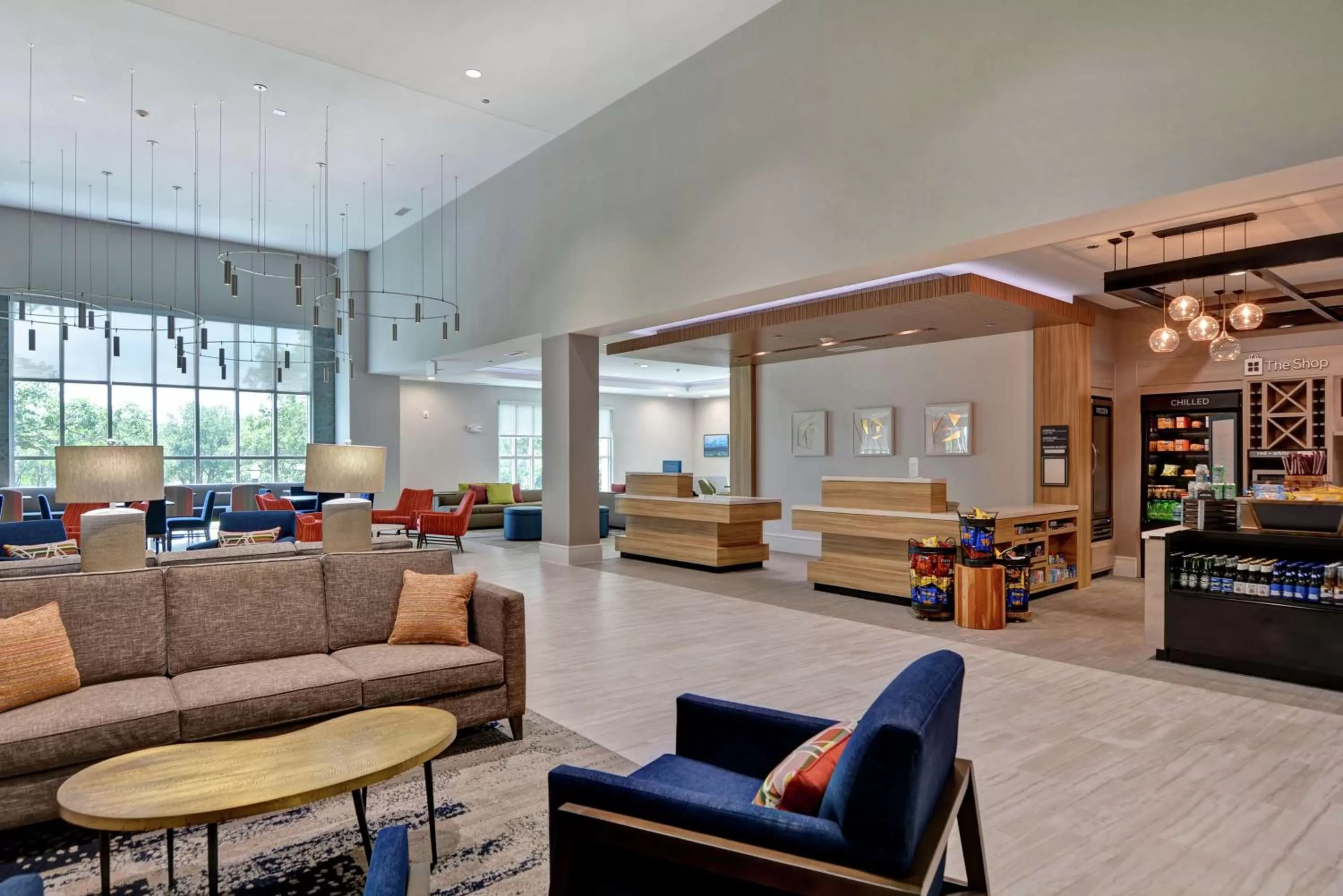 Lobby or reception in Hilton Garden Inn Biloxi