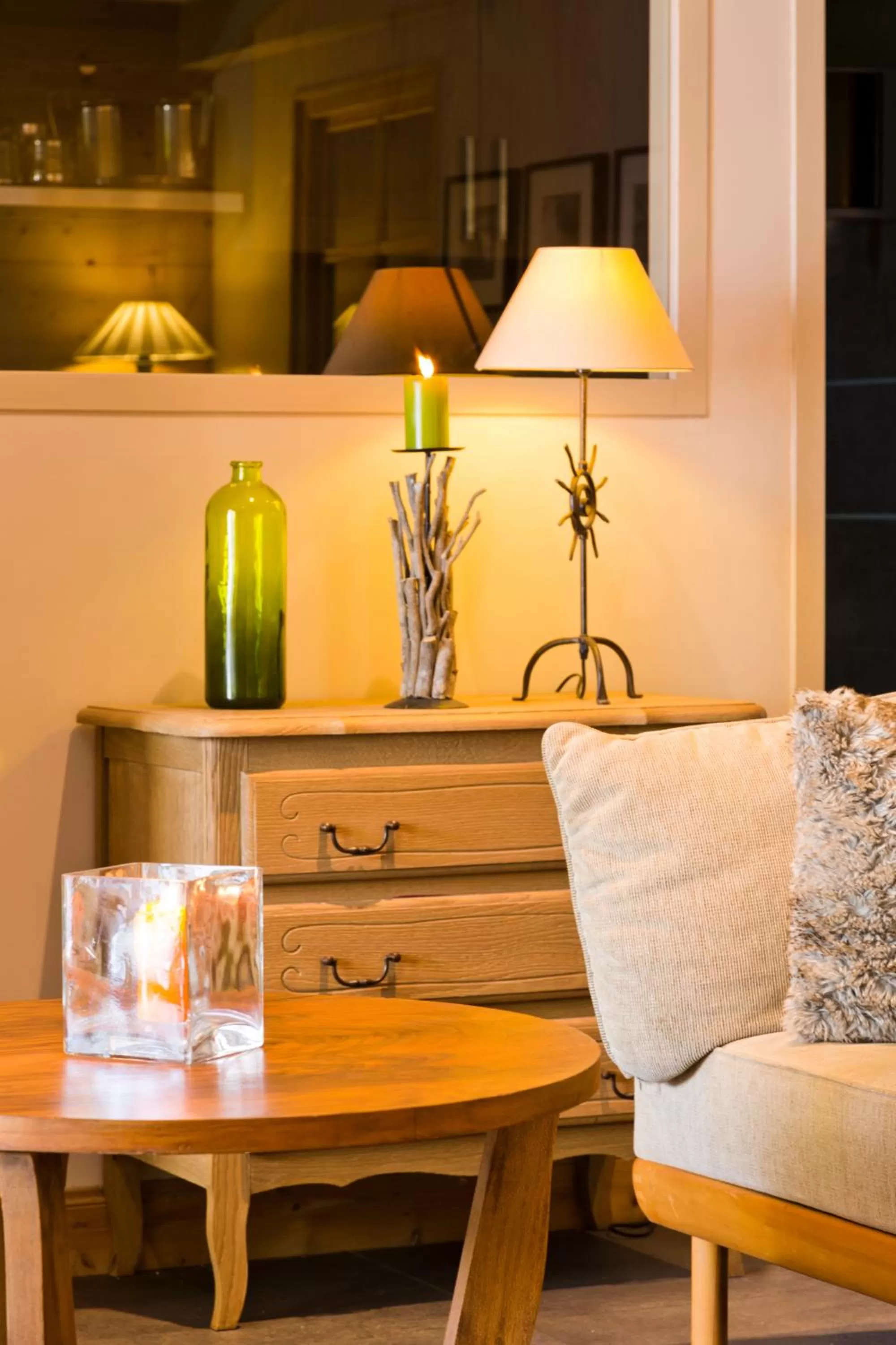 Living room in Hotel Les Terrasses