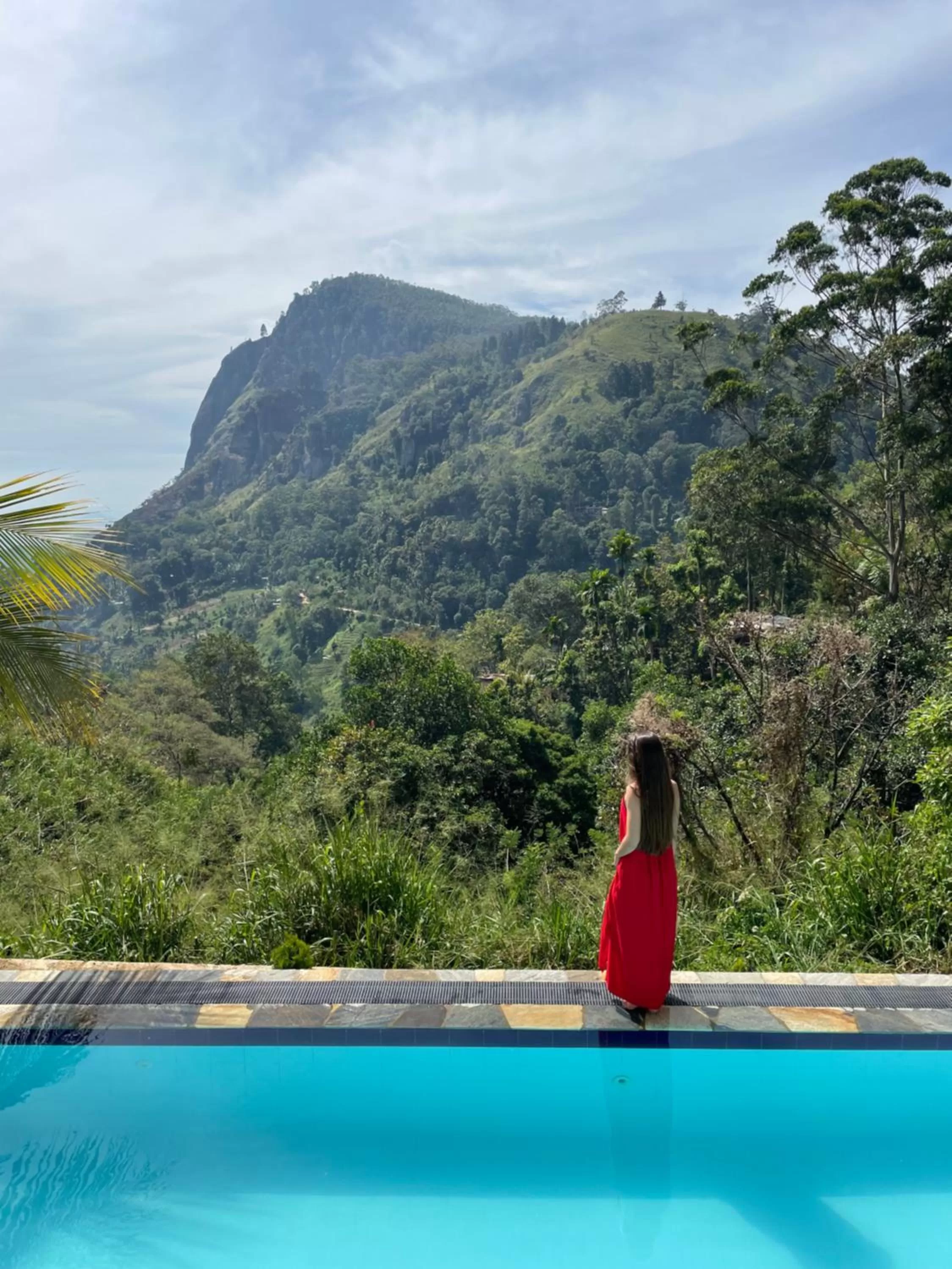 Swimming pool in Zion View Ella Green Retreat