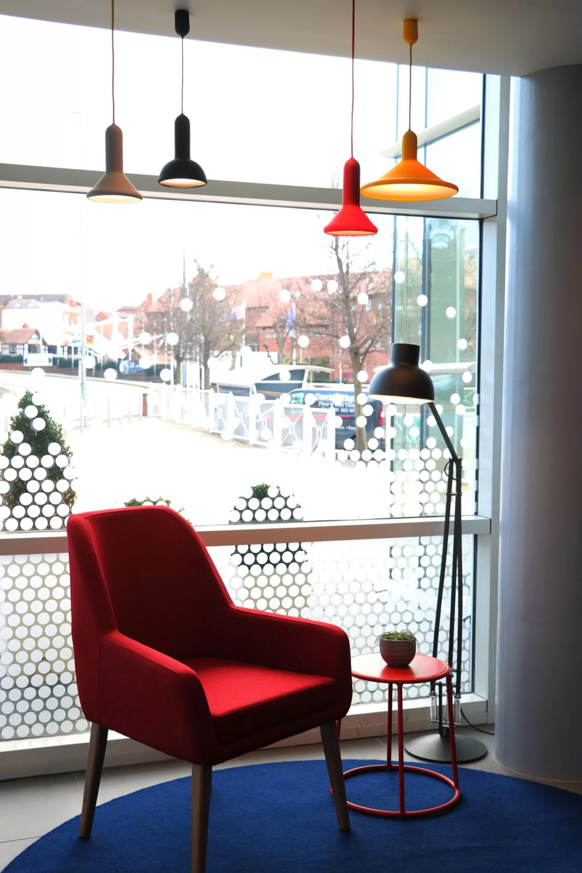 Seating area in Holiday Inn Express, Chester Racecourse by IHG