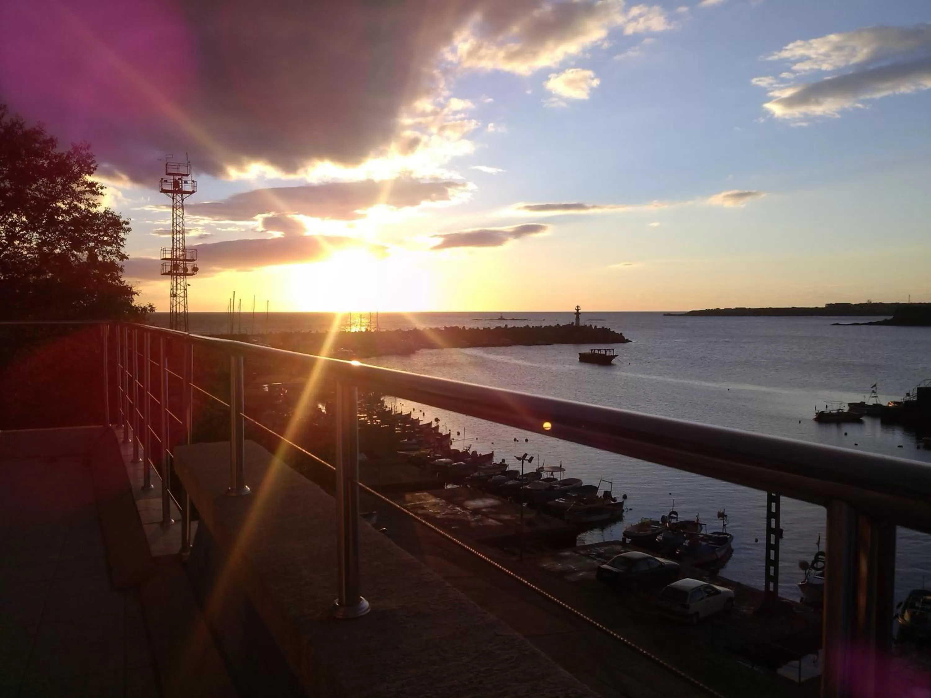 Balcony/Terrace in Ribarska Sreshta Family Hotel