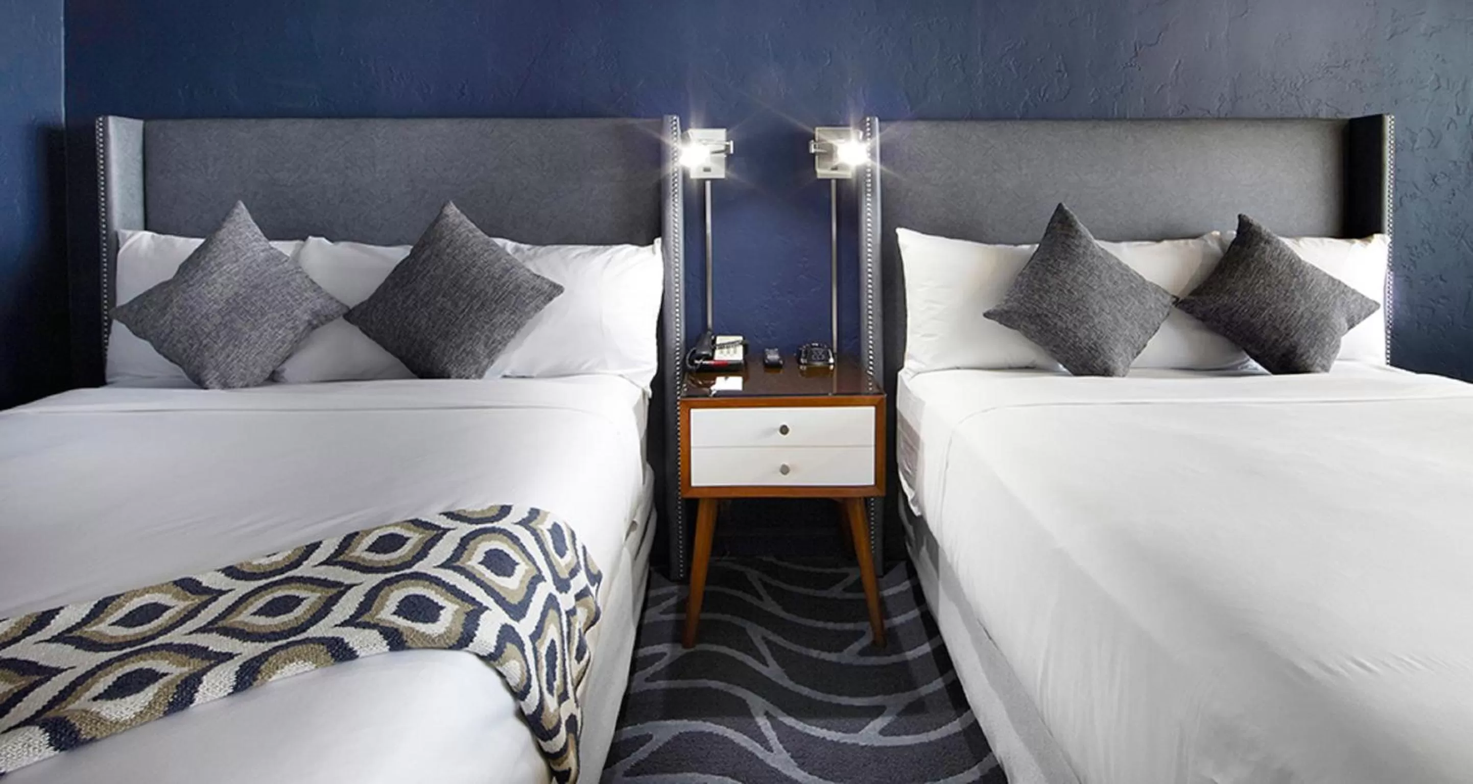 Premium Ocean View Two Queens in Monterey Beach Hotel, a Tribute Portfolio Hotel