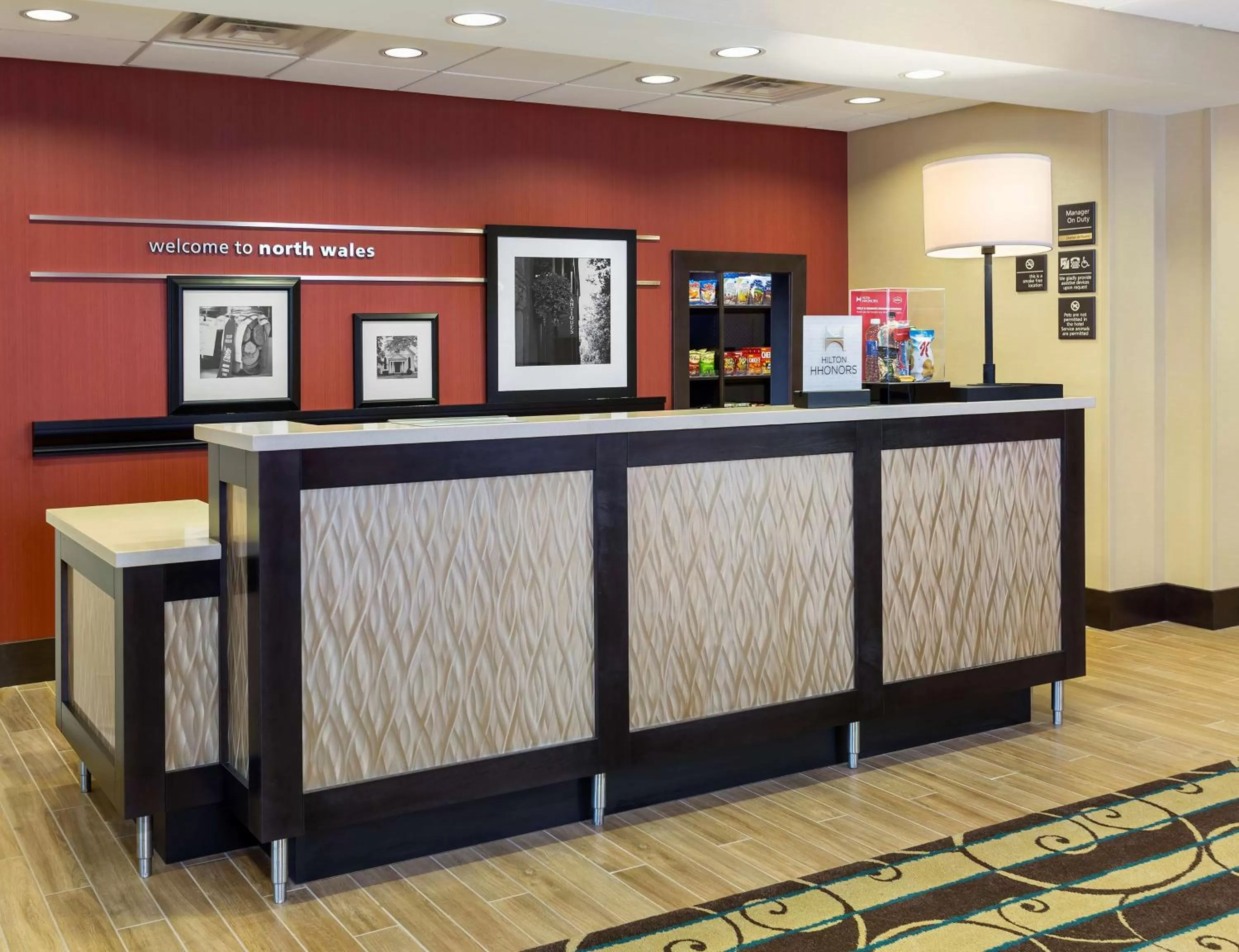Lobby or reception in Hampton Inn & Suites Philadelphia Montgomeryville
