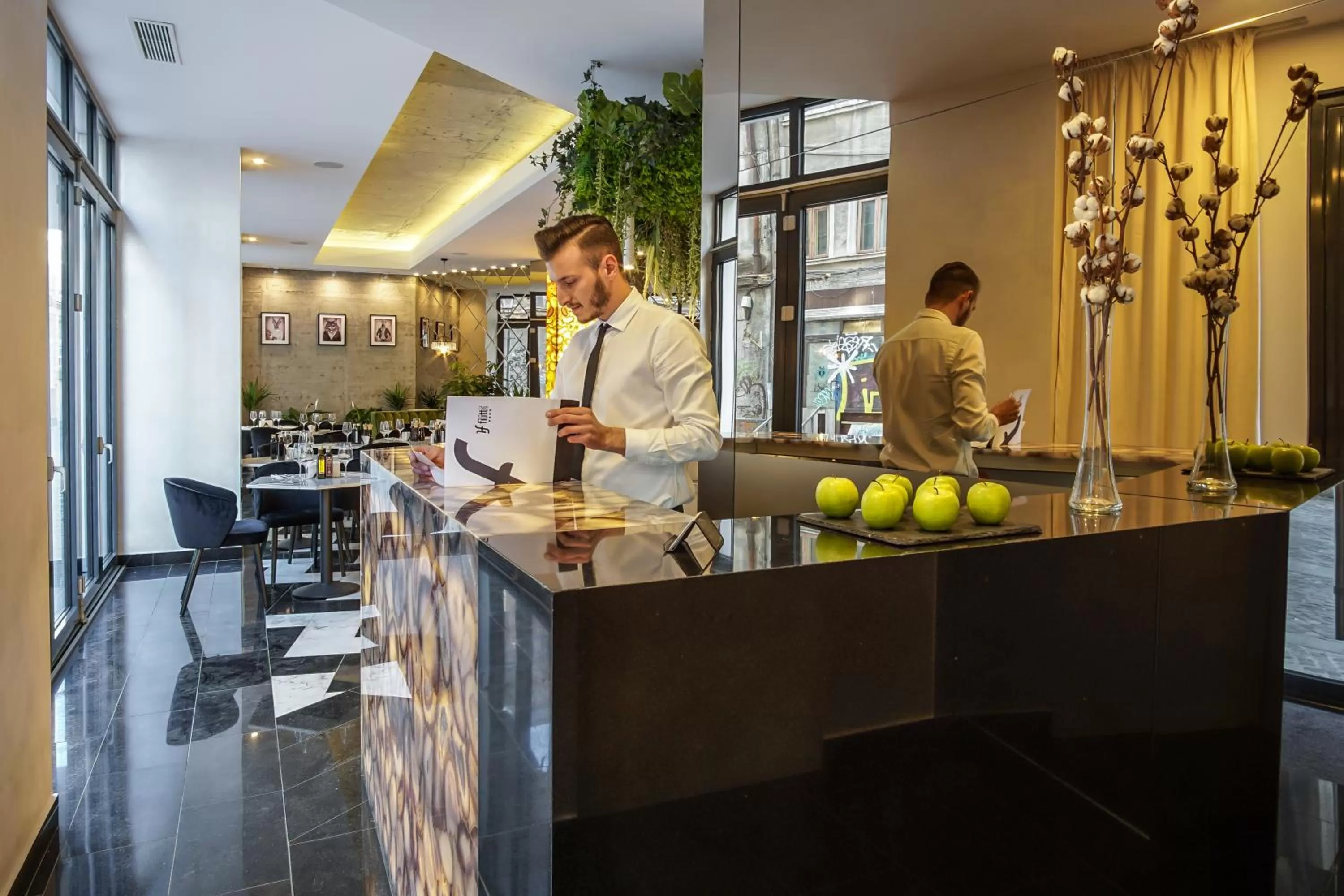 Lobby or reception in Filitti Boutique Hotel