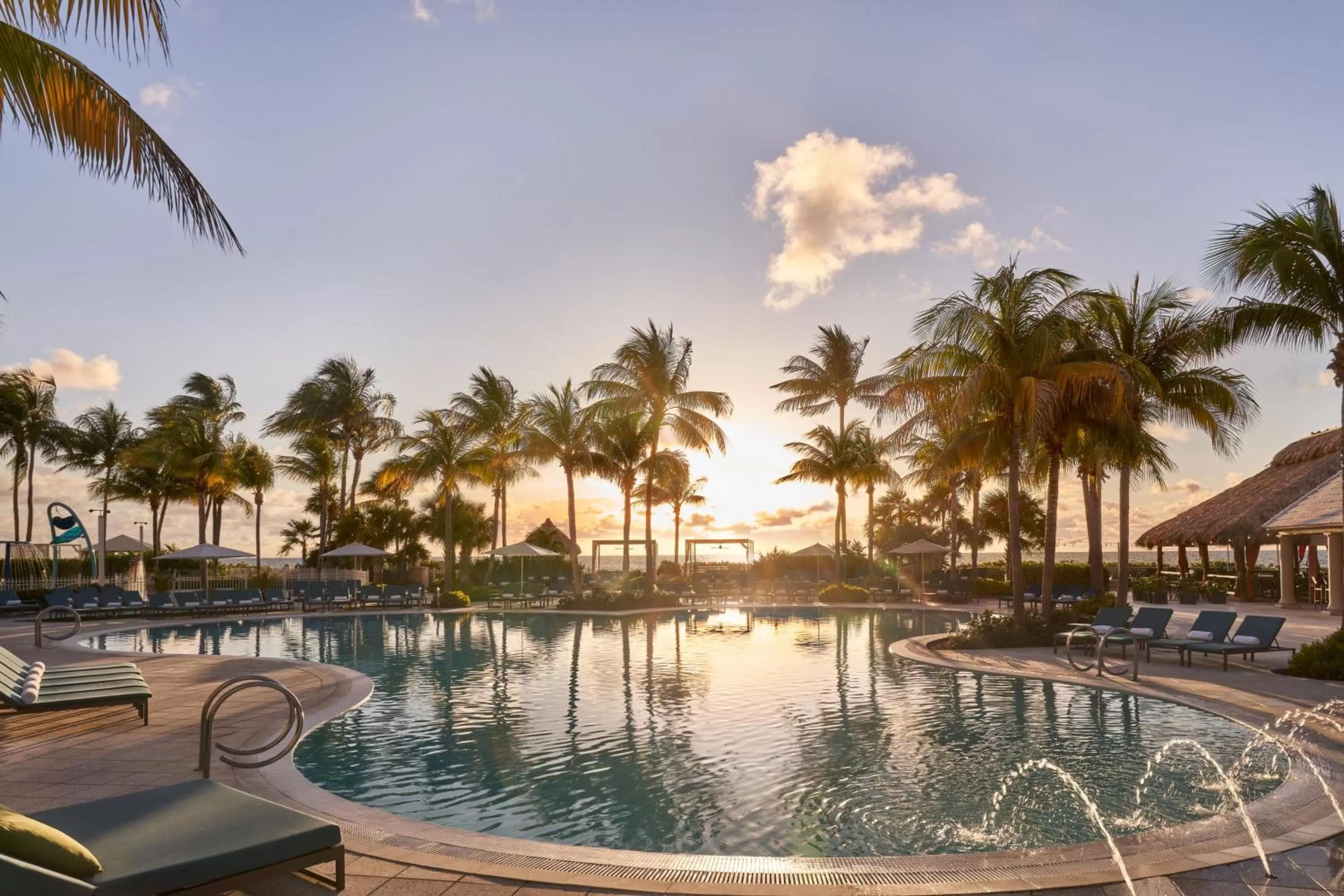 Swimming pool in The Ritz-Carlton Key Biscayne, Miami