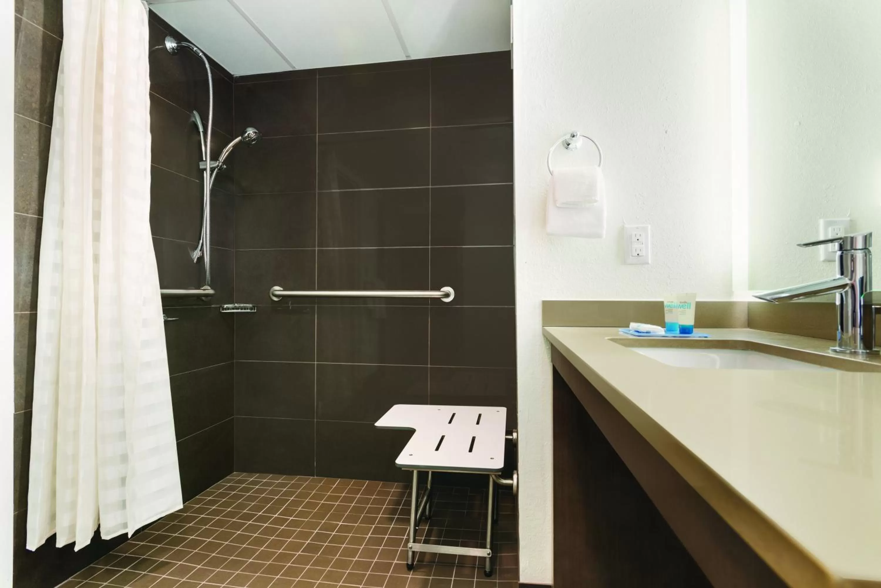 Double Room with Two Double Beds and Accessible Tub - Disability Access in Hyatt House - Charlotte Airport