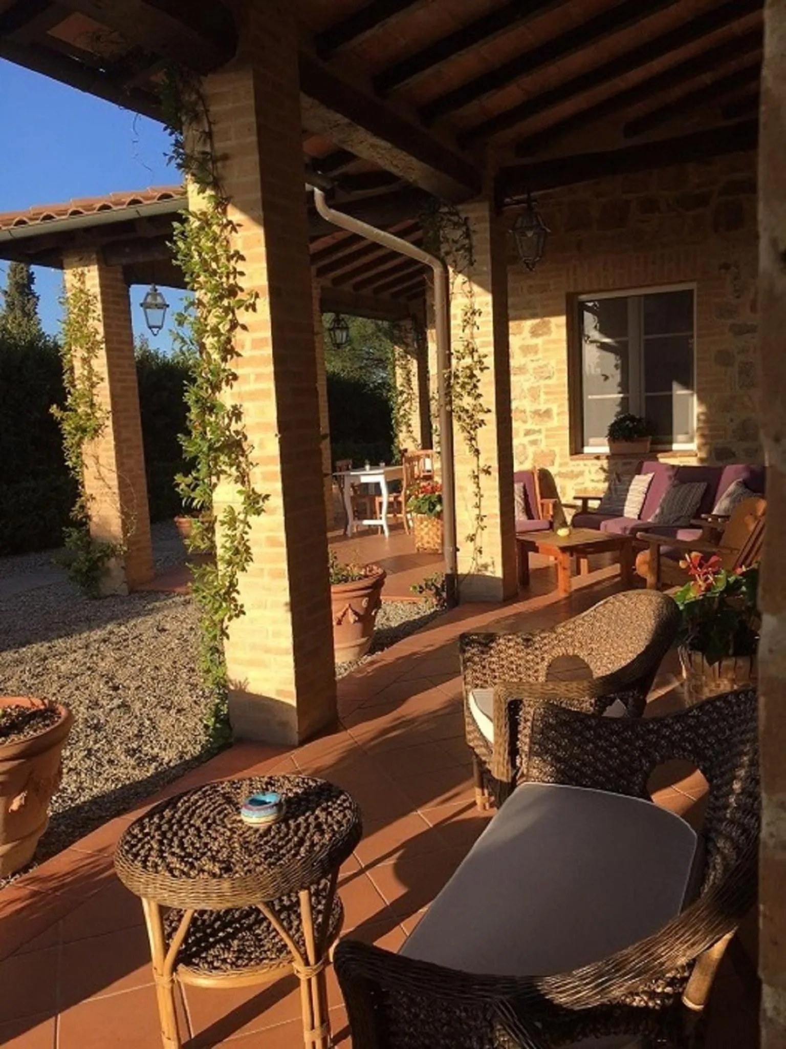 Garden in Si Montalcino Hotel