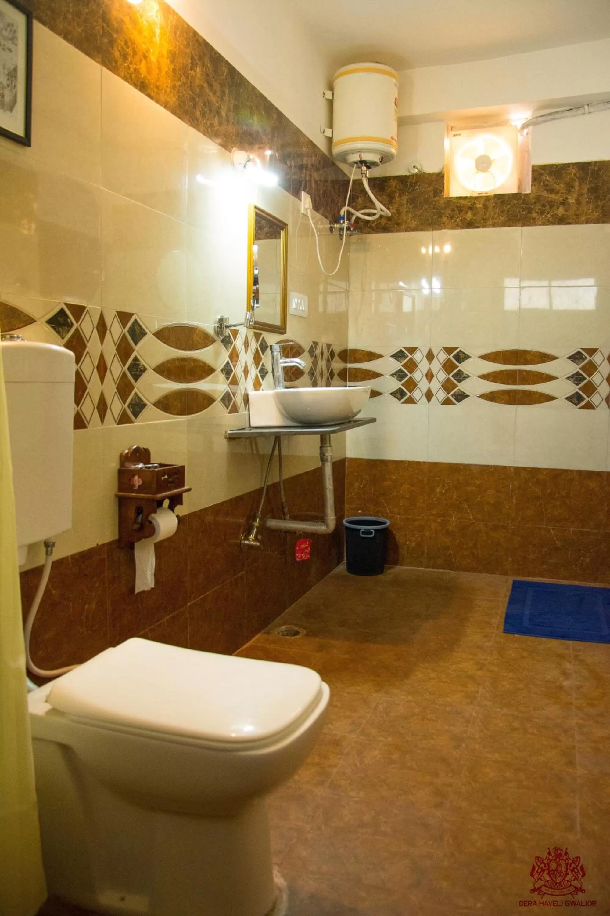 Bathroom in Dera Haveli- Heritage homestay