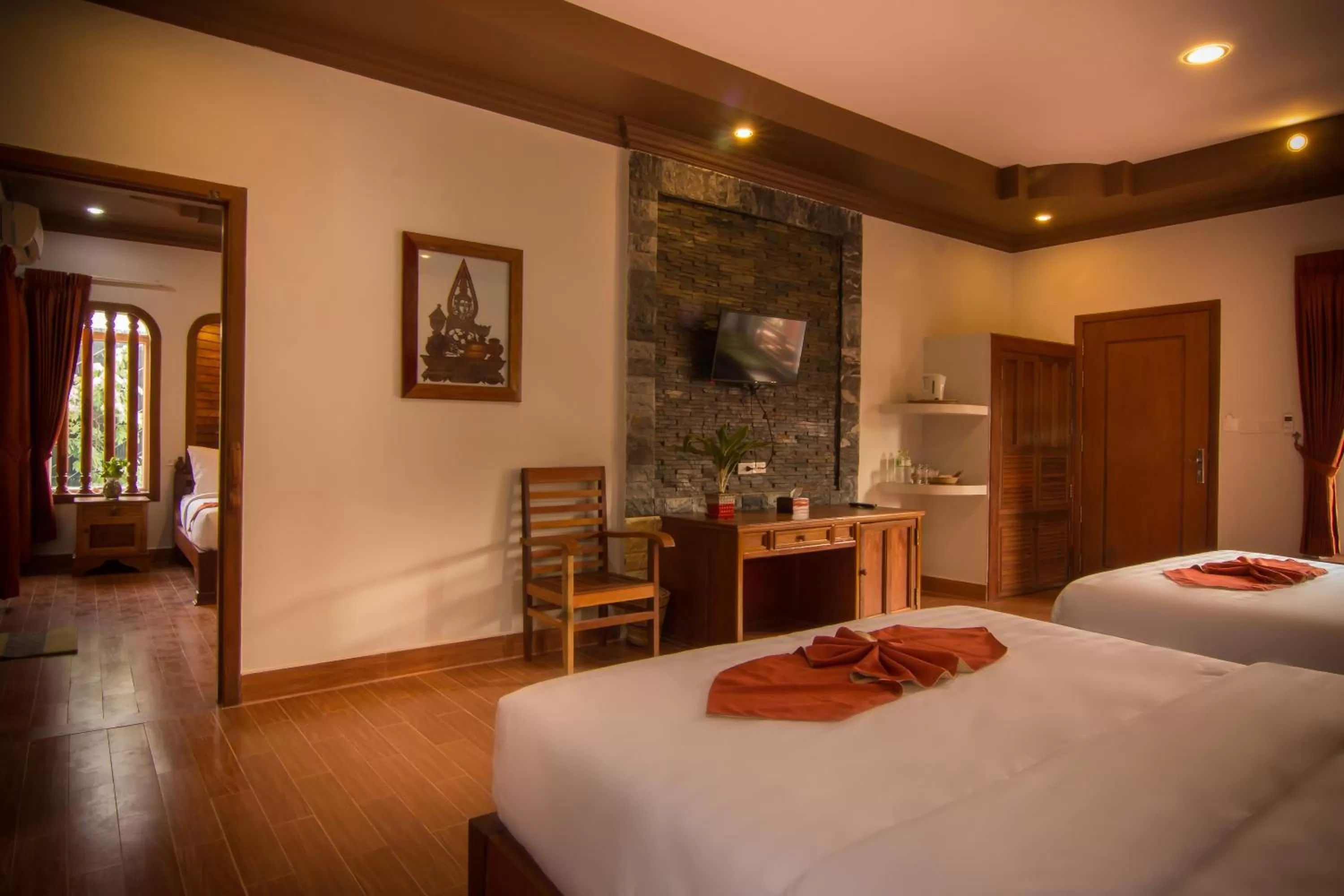 Bedroom, Bed in RaVorn Villa Boutique