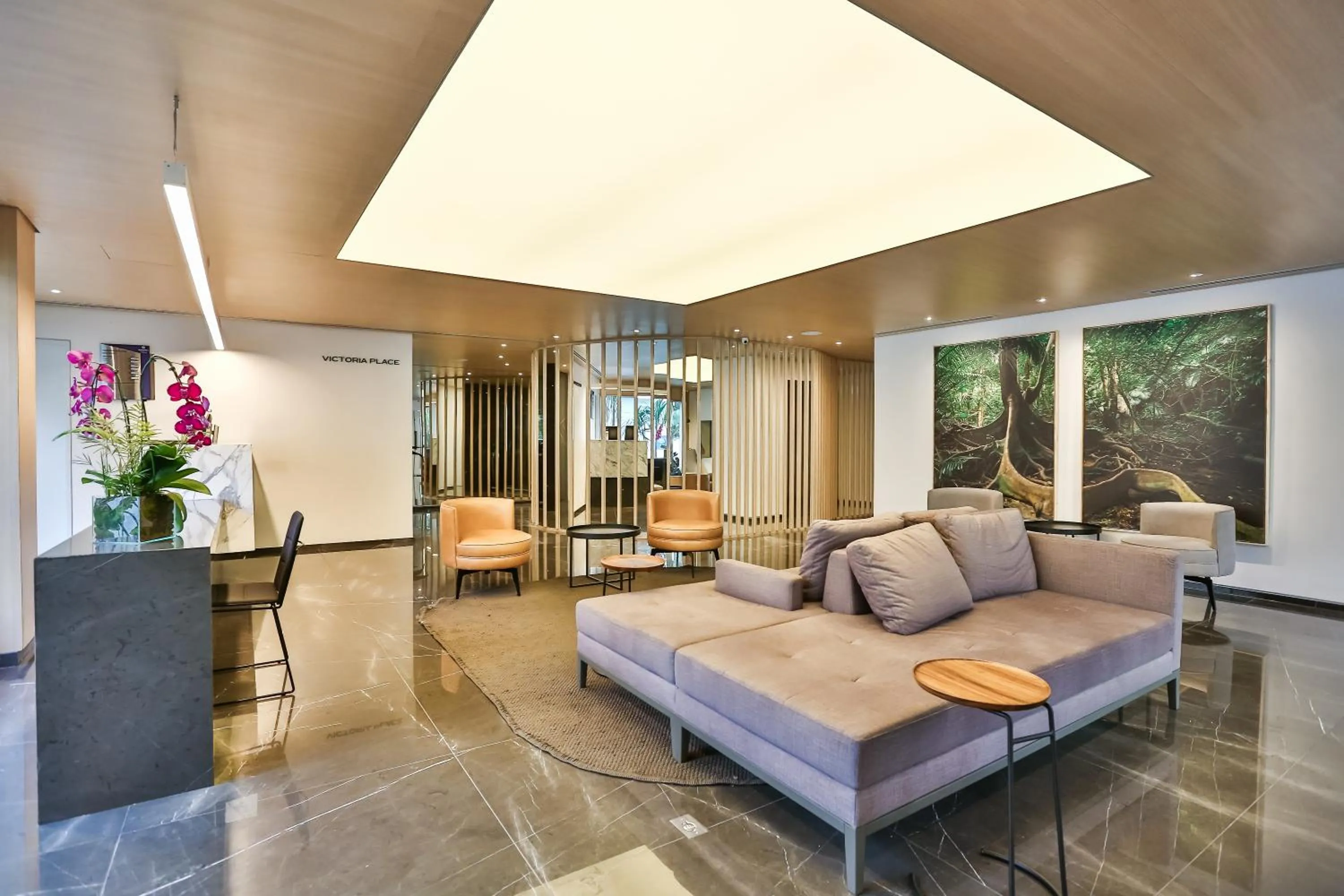 Lobby or reception in Roomo Transamerica SP Itaim Bibi