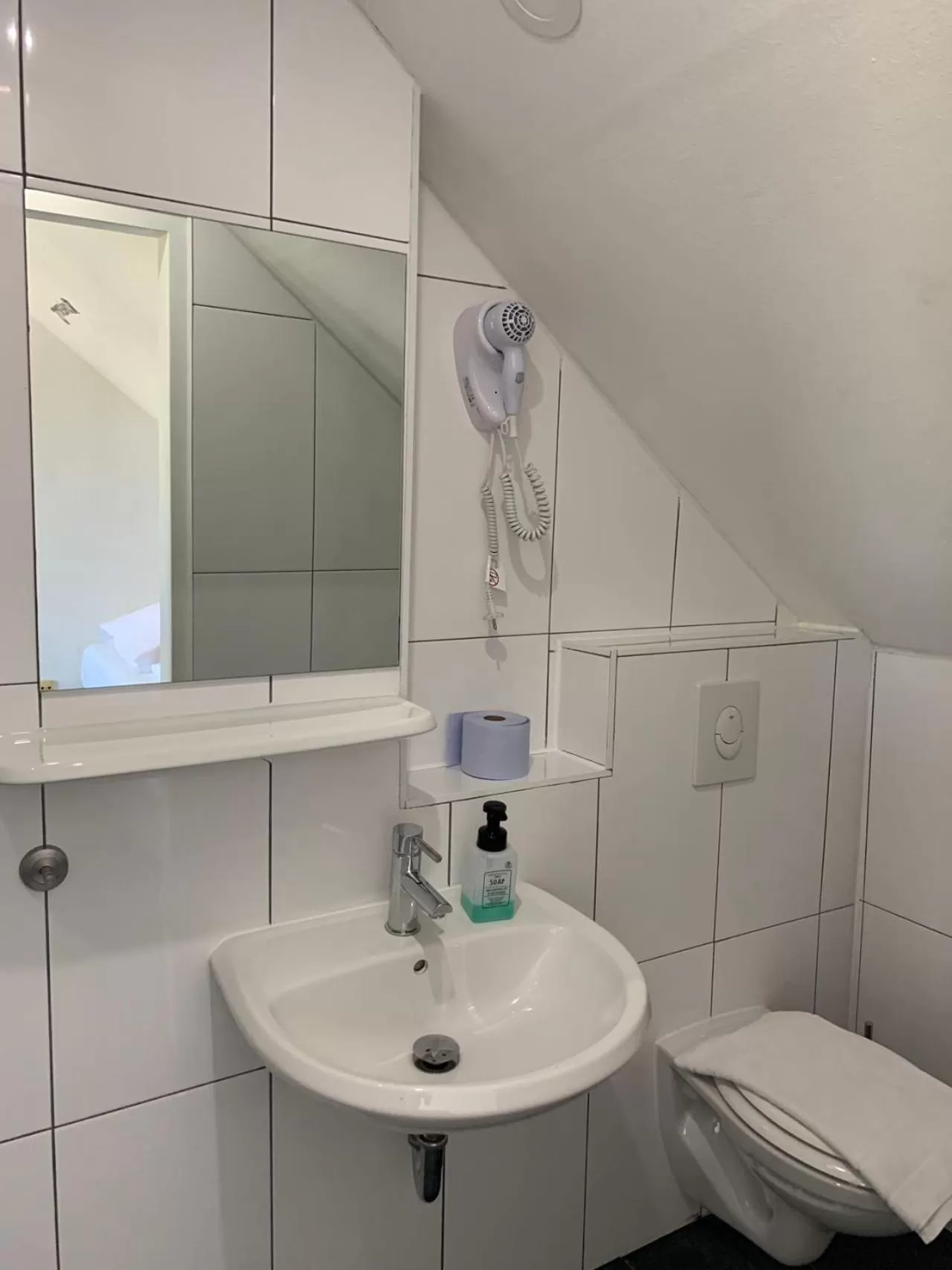 Toilet in Hotel Tempelhof - City-Messe-Arena