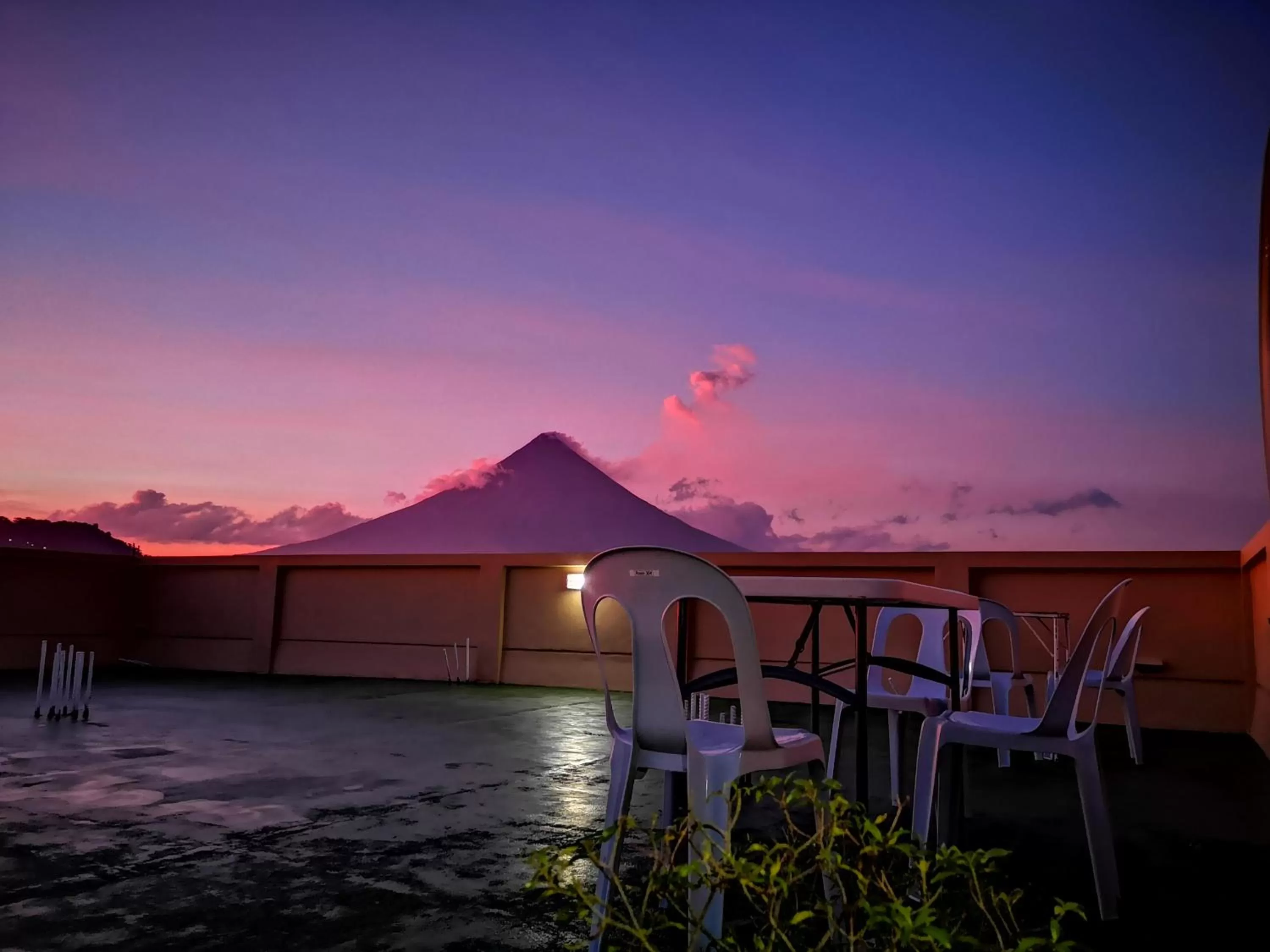 Mountain view in JDL Residences Hostel