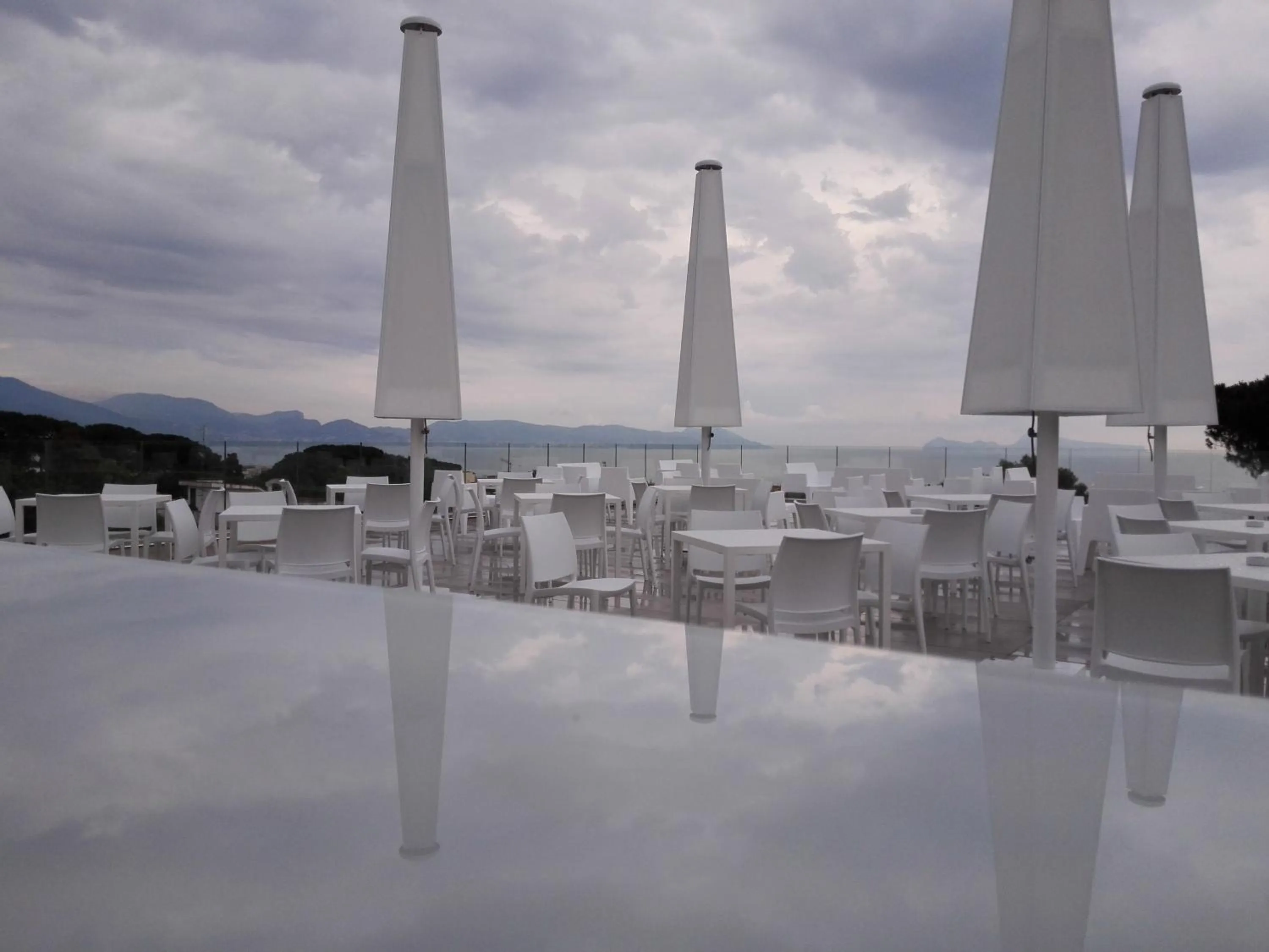 Patio in Hotel Marad