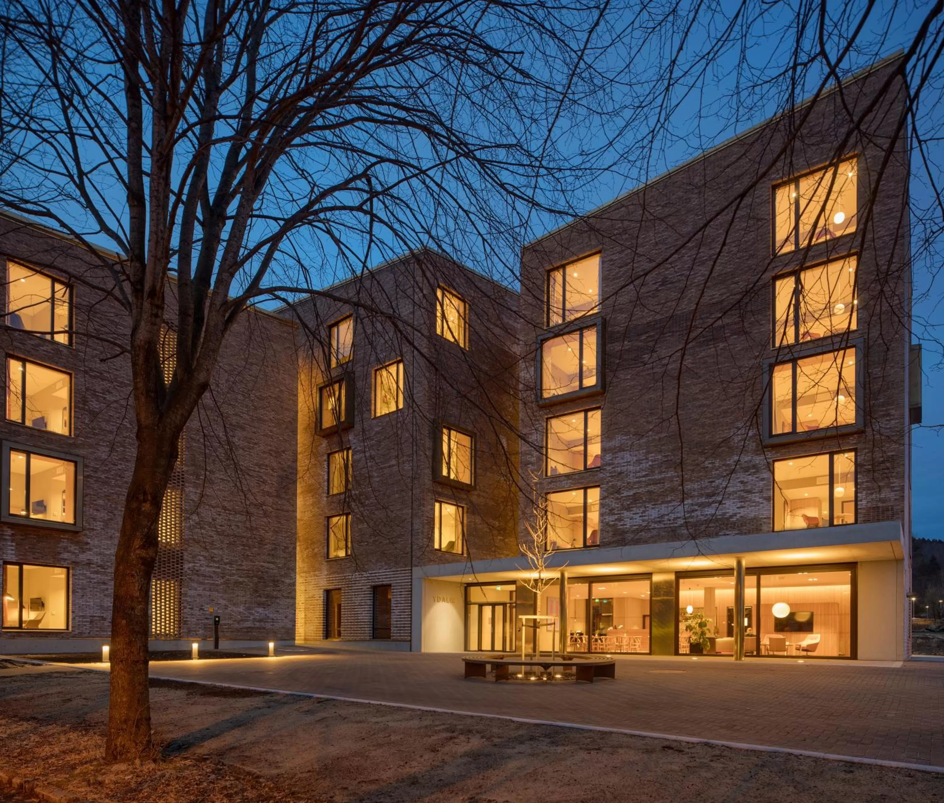 Property building in Ydalir Hotel