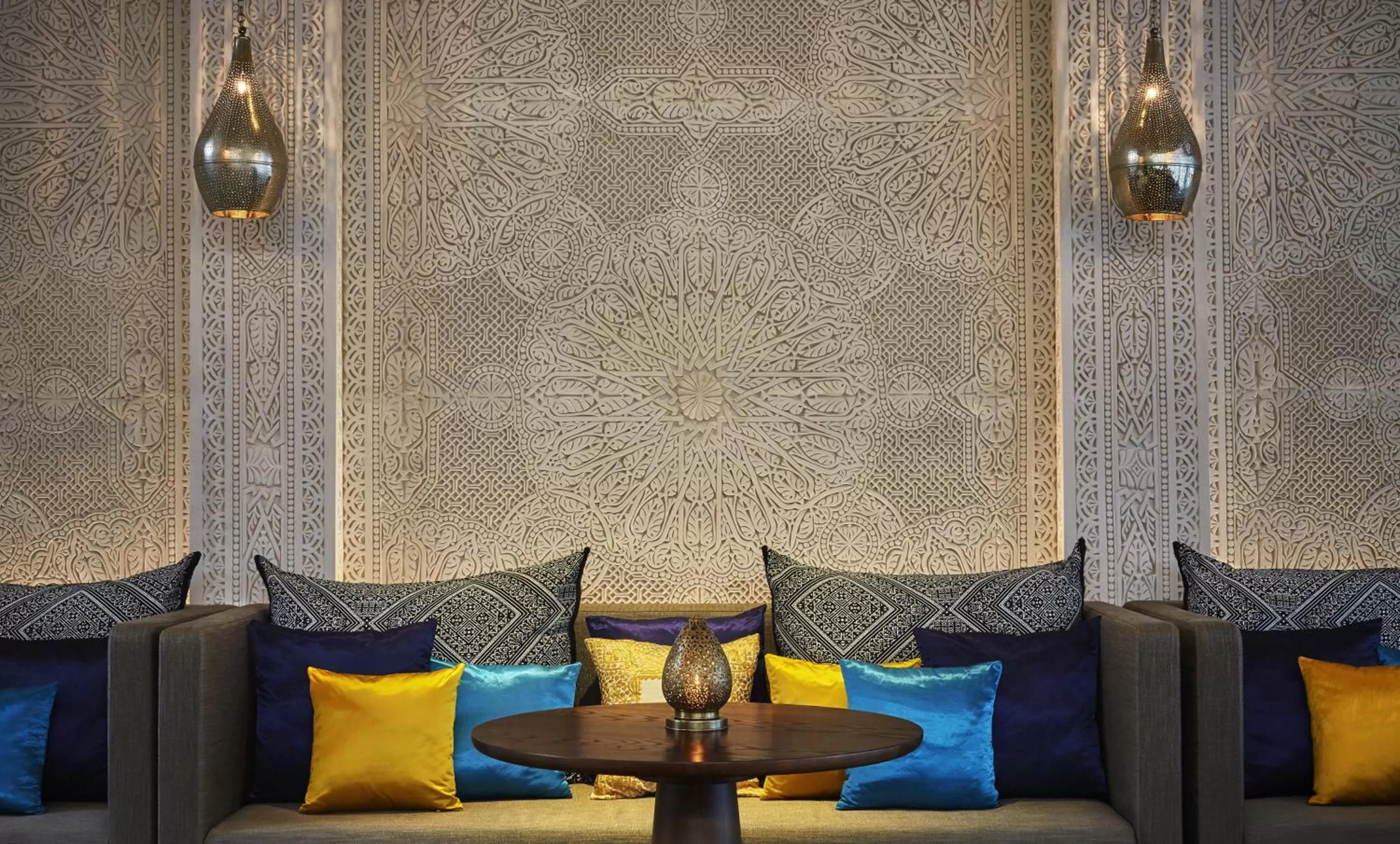 Decorative detail in Four Seasons Hotel Casablanca