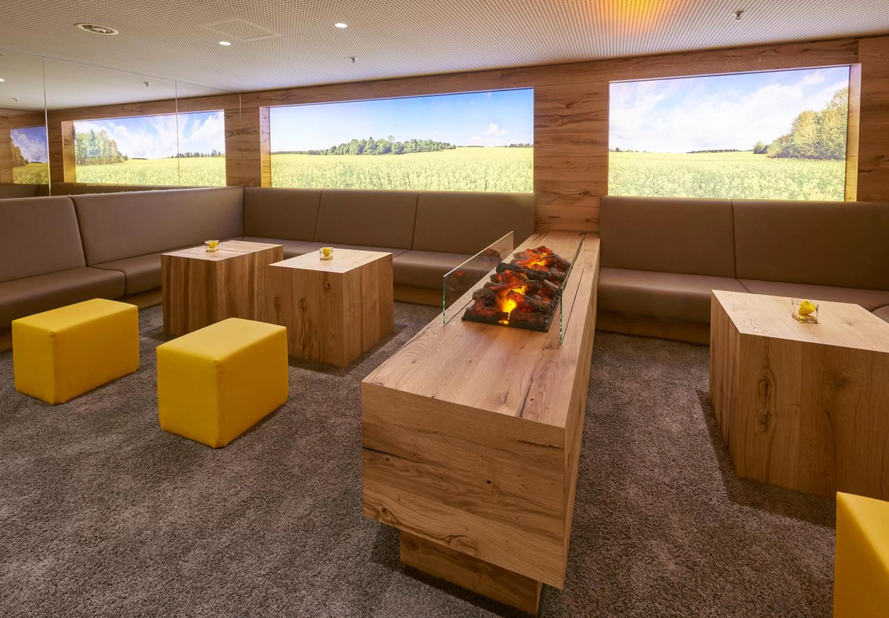 Communal lounge/ TV room in Collegium Glashütten