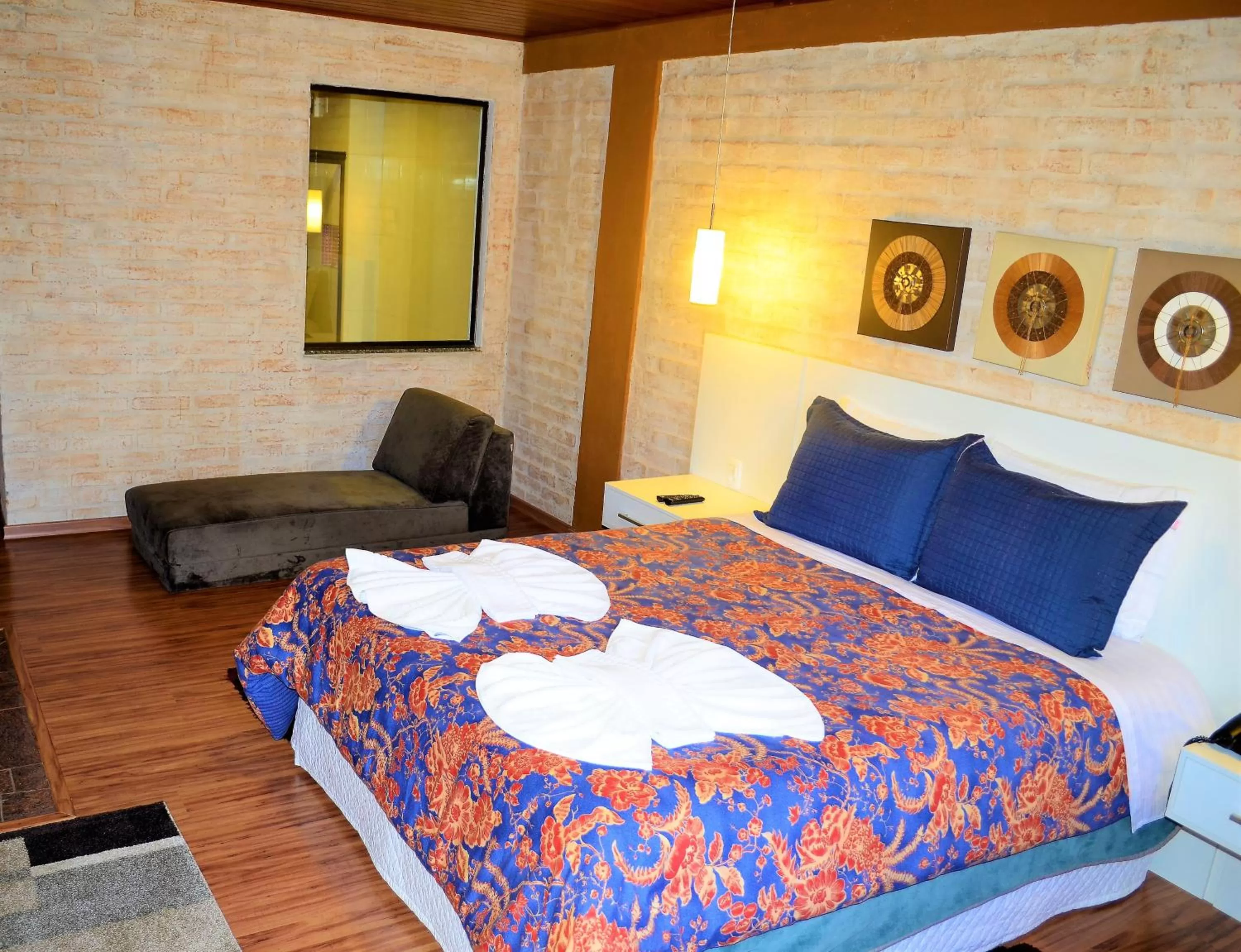 Bed in Pousada Toca Da Coruja