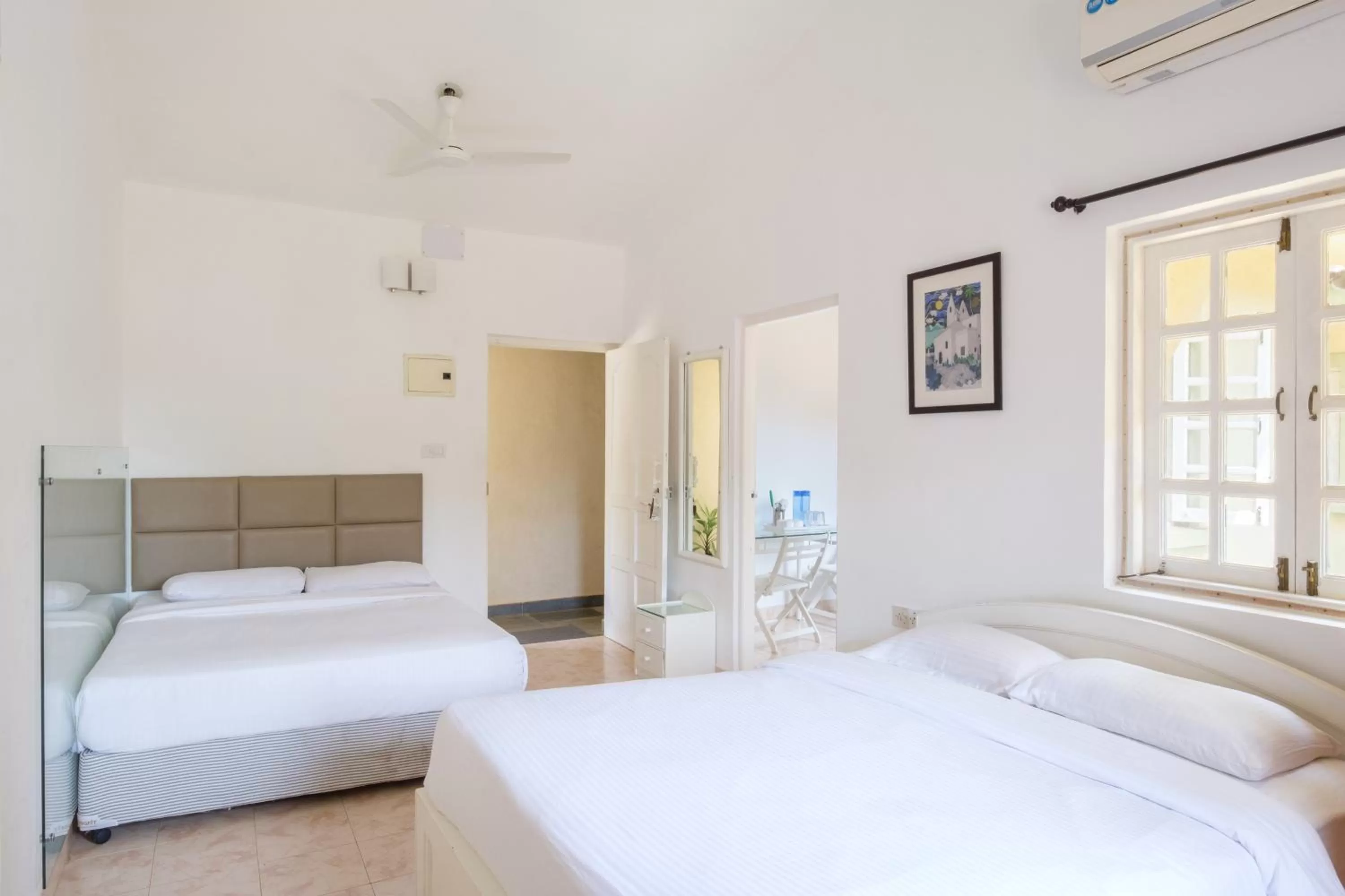 Bed in Casa Legend Economy, Calangute Goa