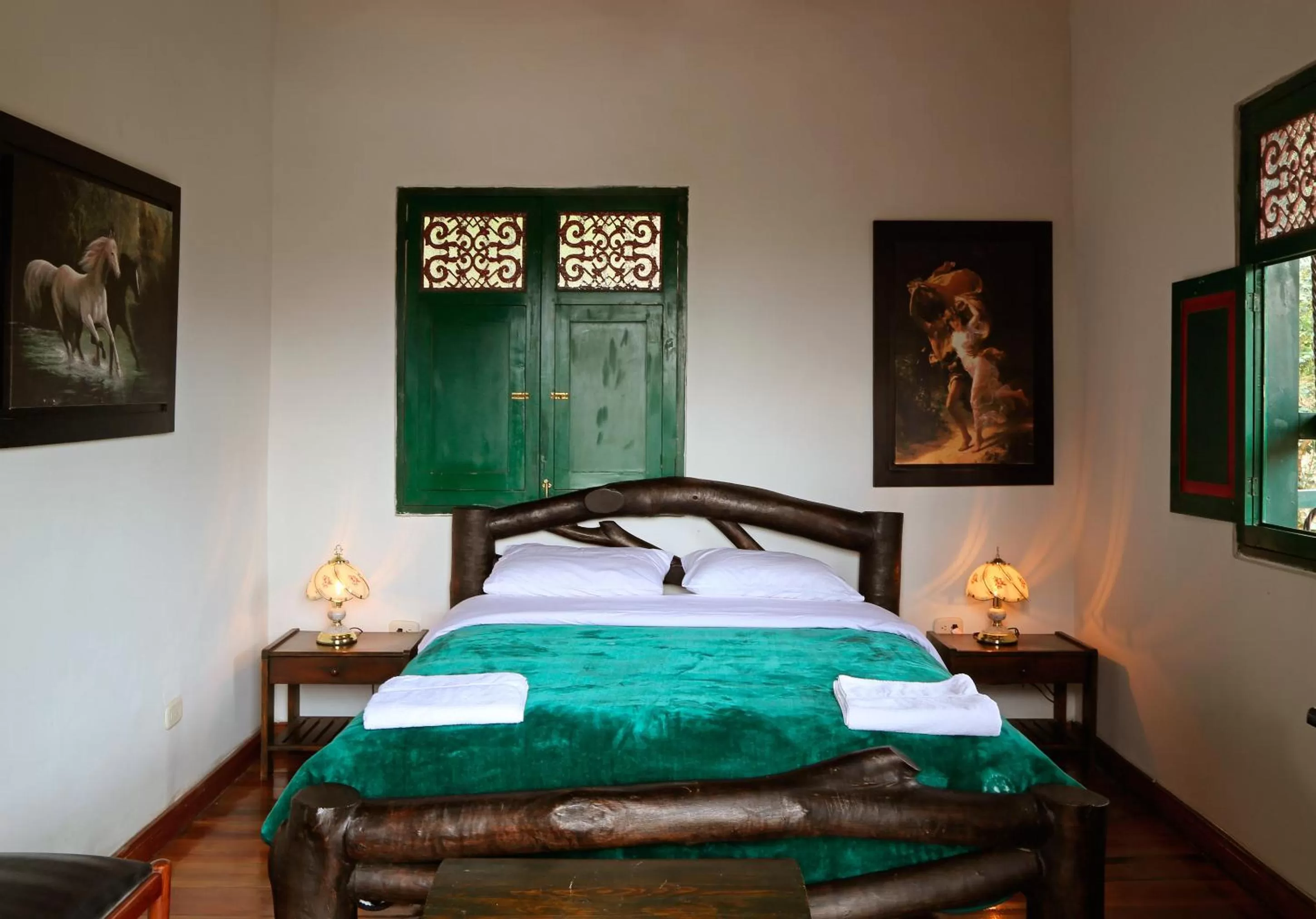 Bed in Finca Campestre La Adelita B&B