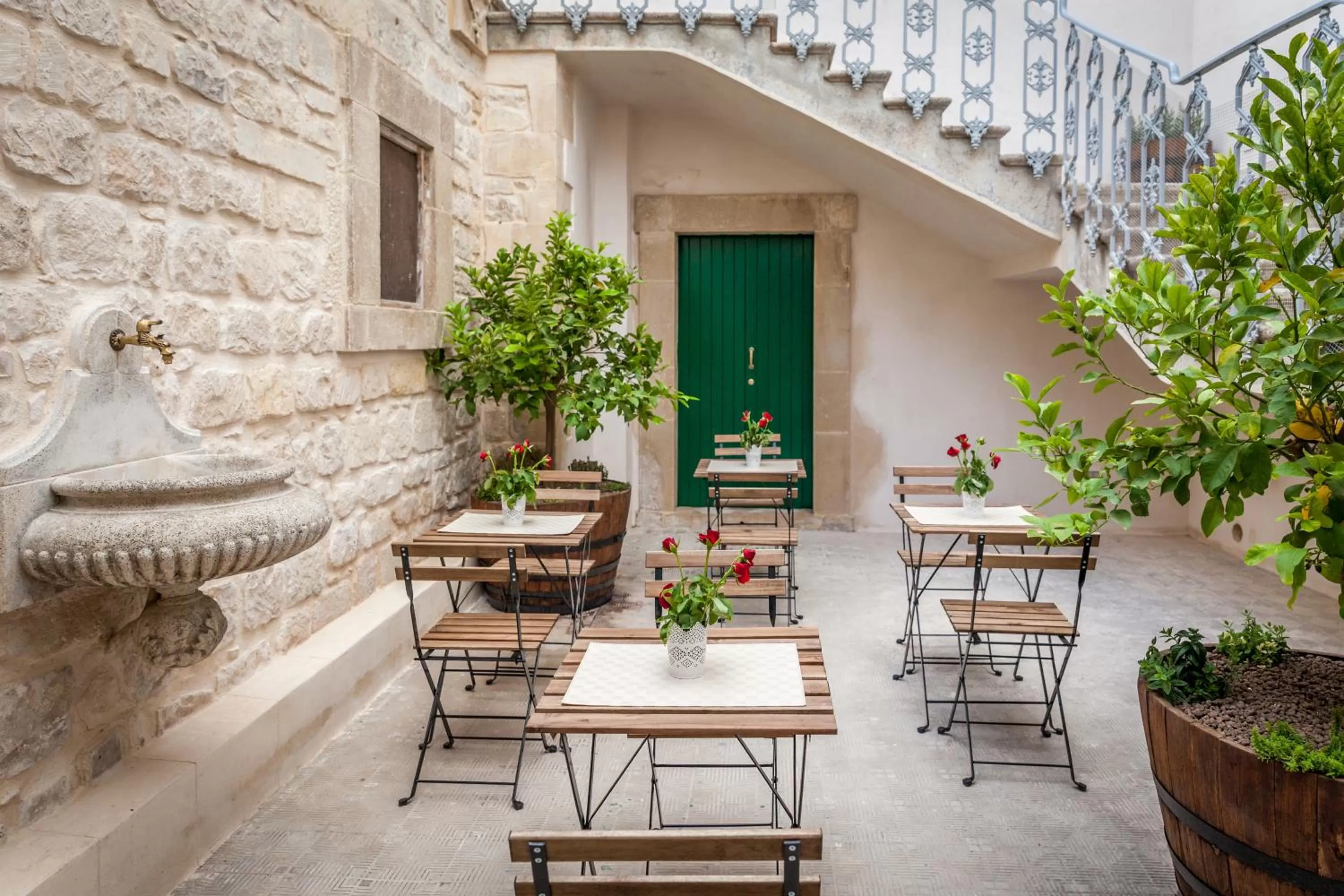 Balcony/Terrace in Palazzo Montalbano