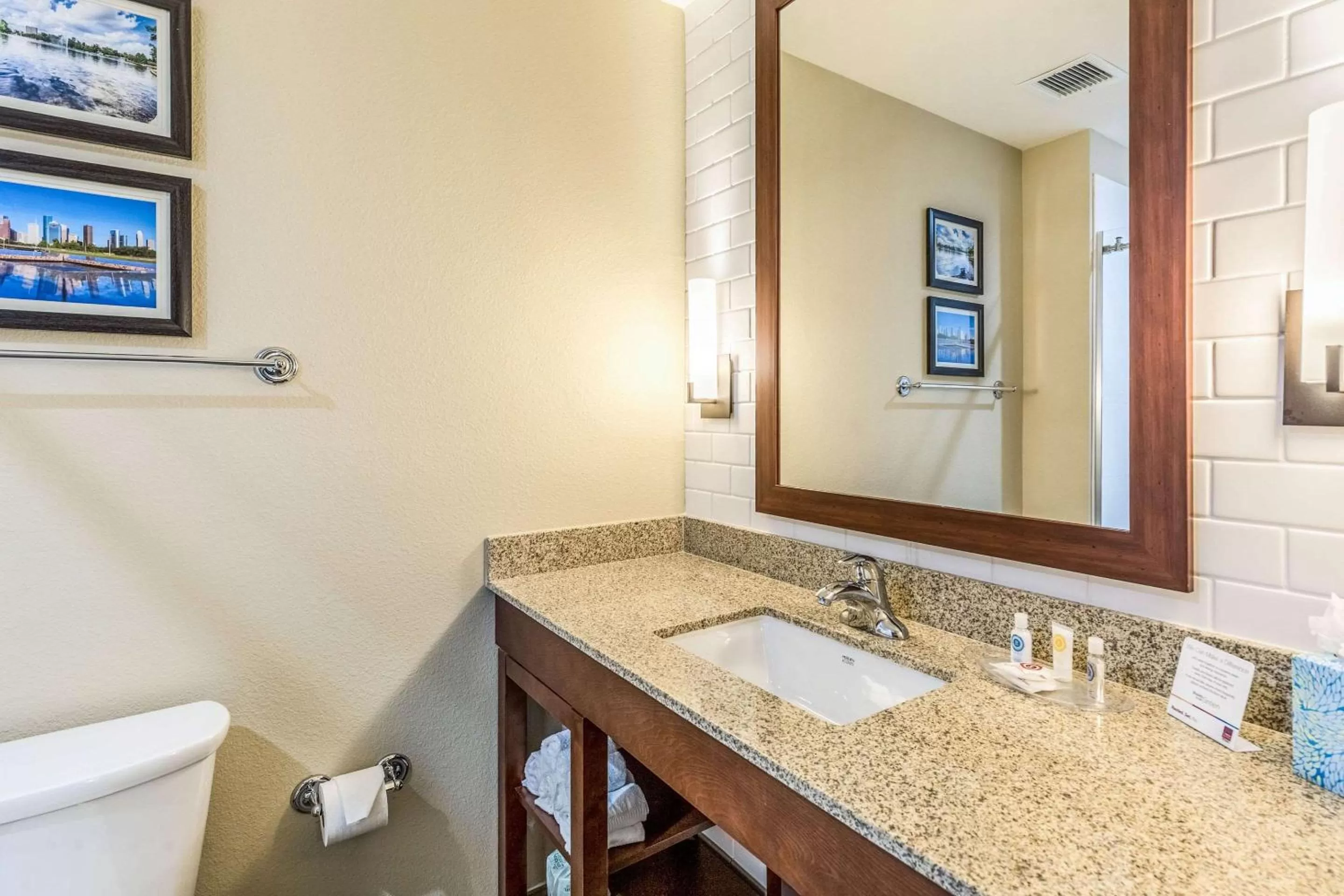 Bathroom in Comfort Suites