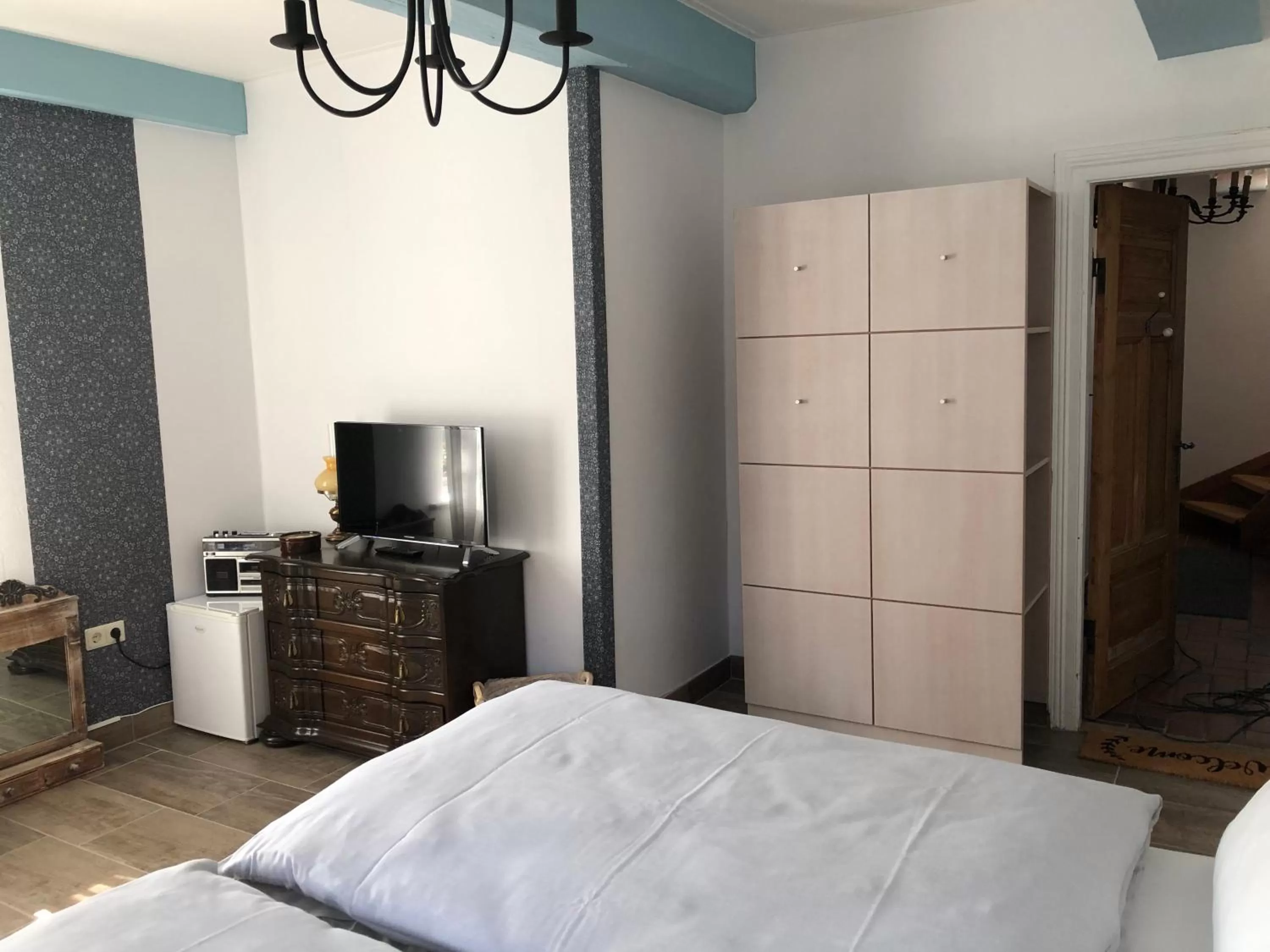 Photo of the whole room, Bed in Altes Pastorat Langenhorn