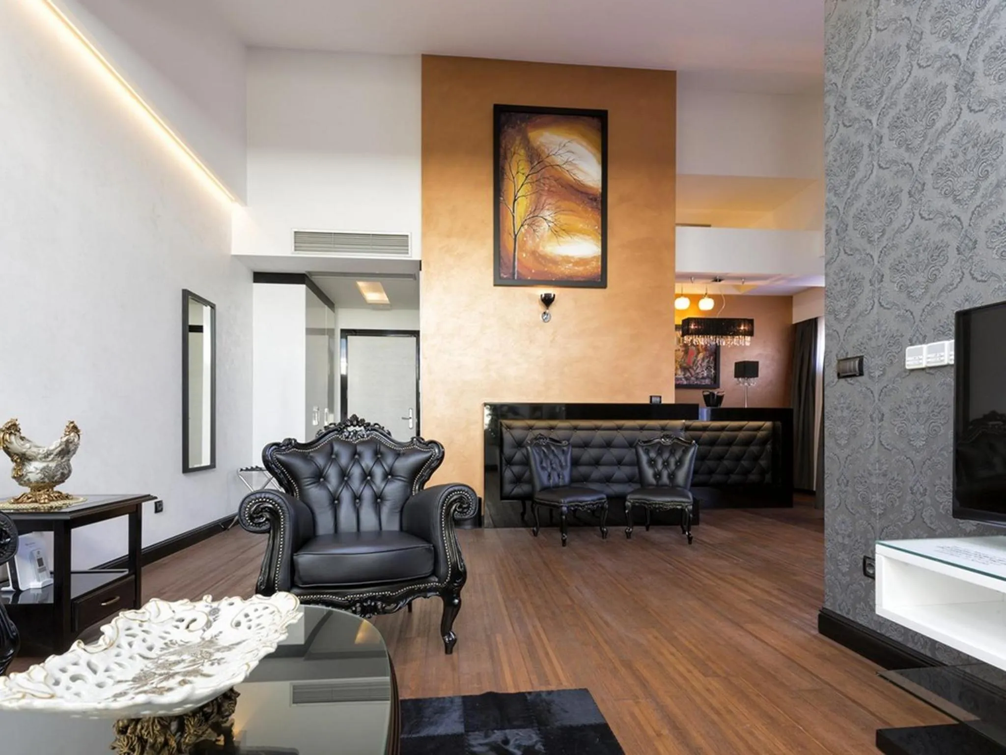 Living room in Nova City Garni Hotel Signature Collection