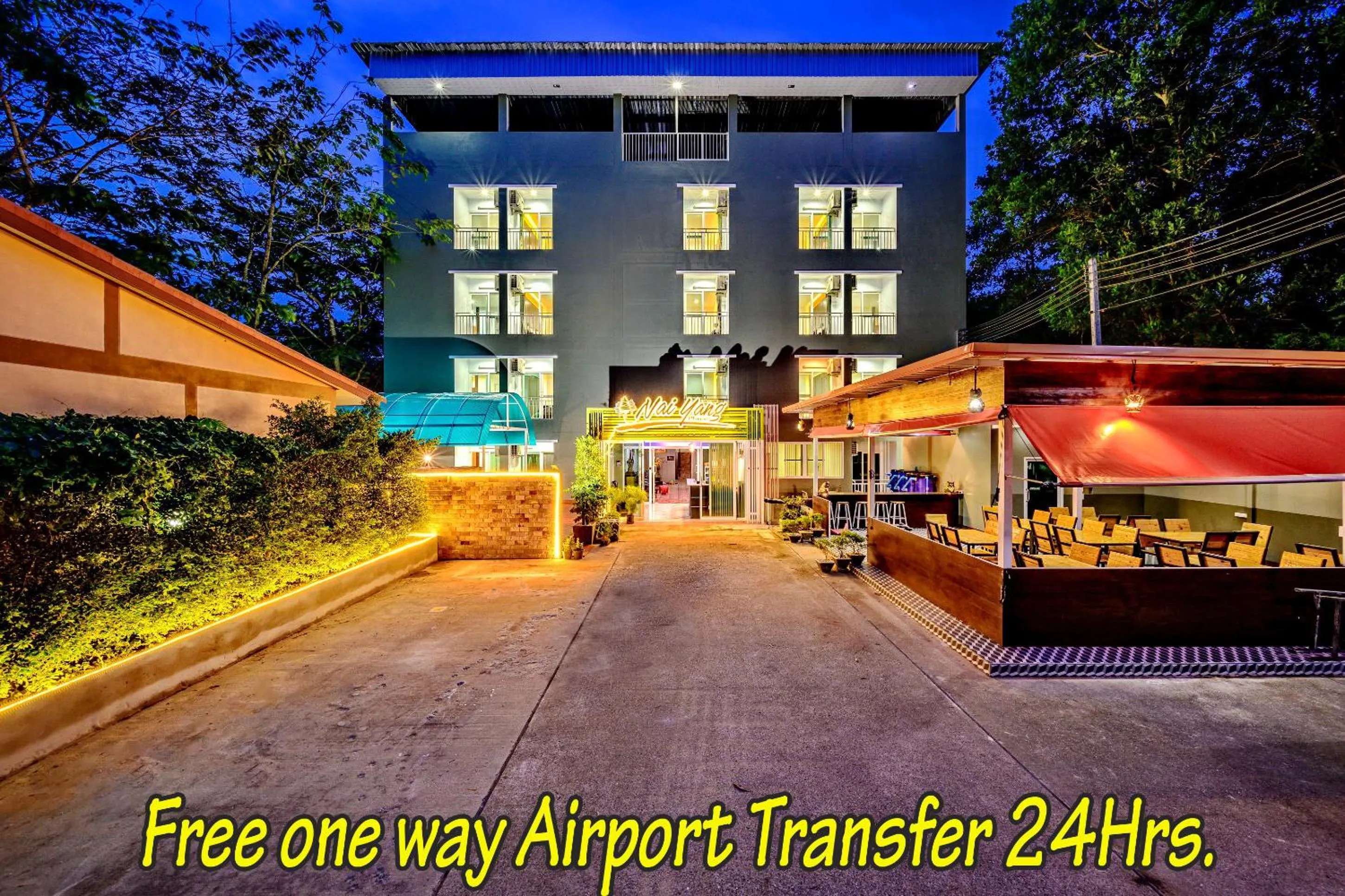 Property building in Naiyang Place - Phuket Airport