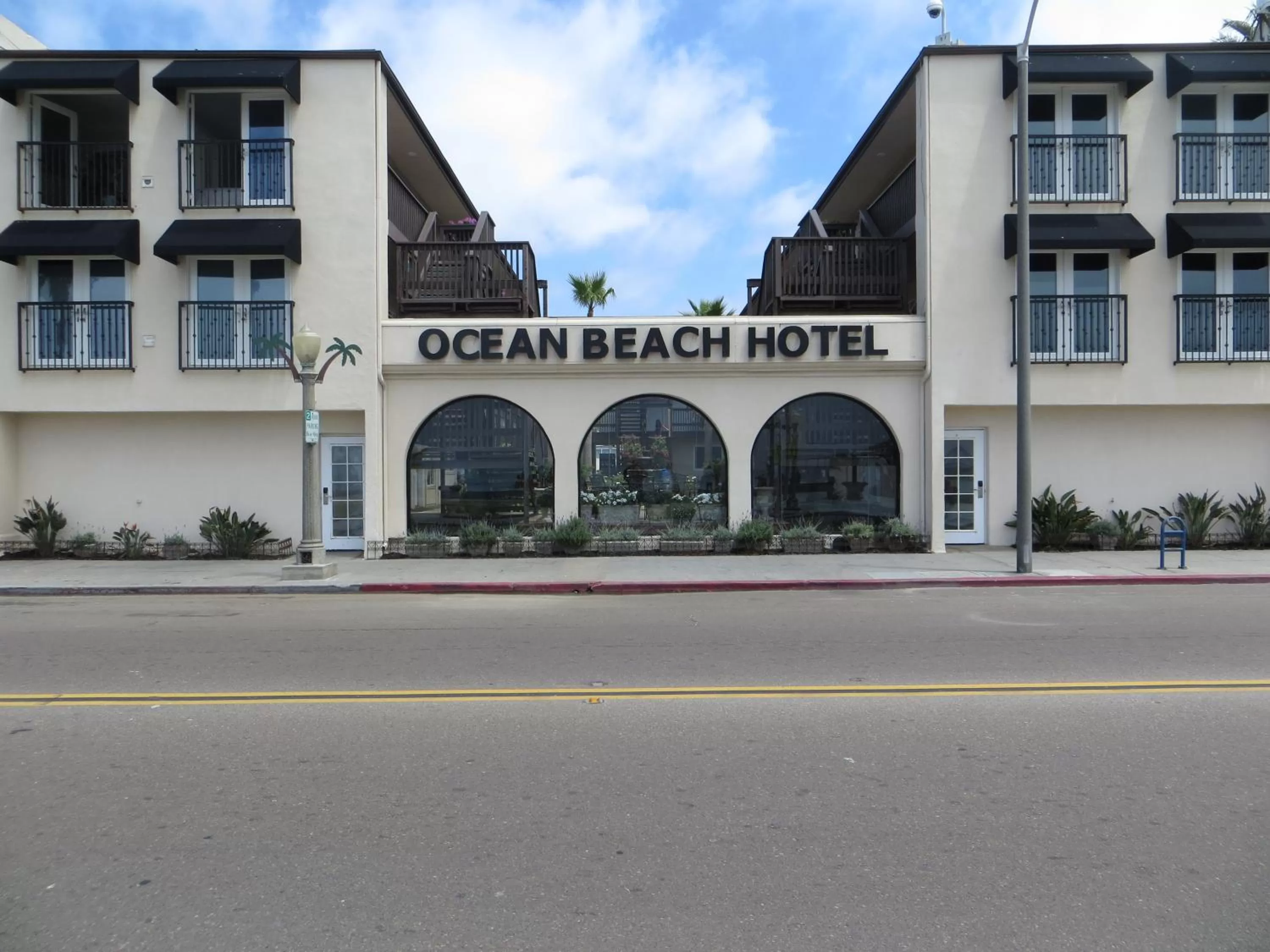 Property logo or sign in Ocean Beach Hotel