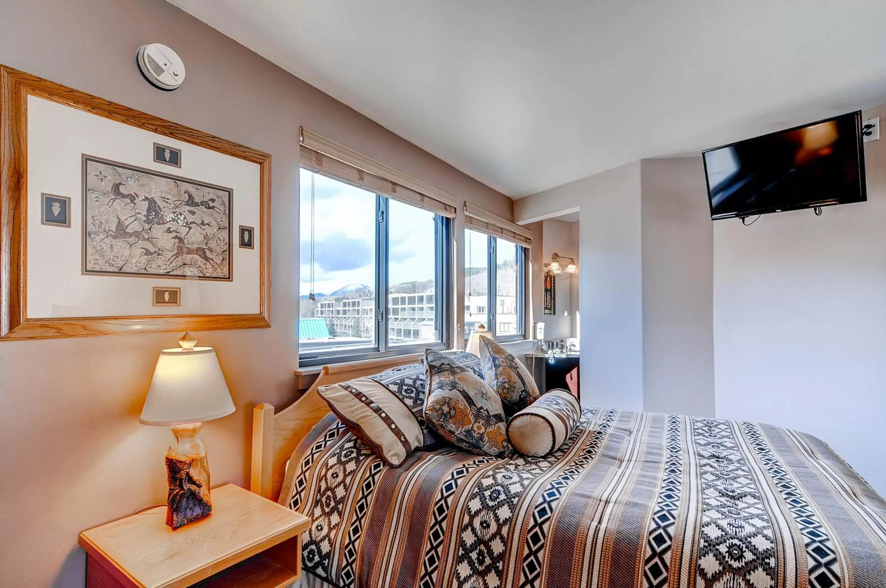 Bed in Lakeside Village by Keystone Resort