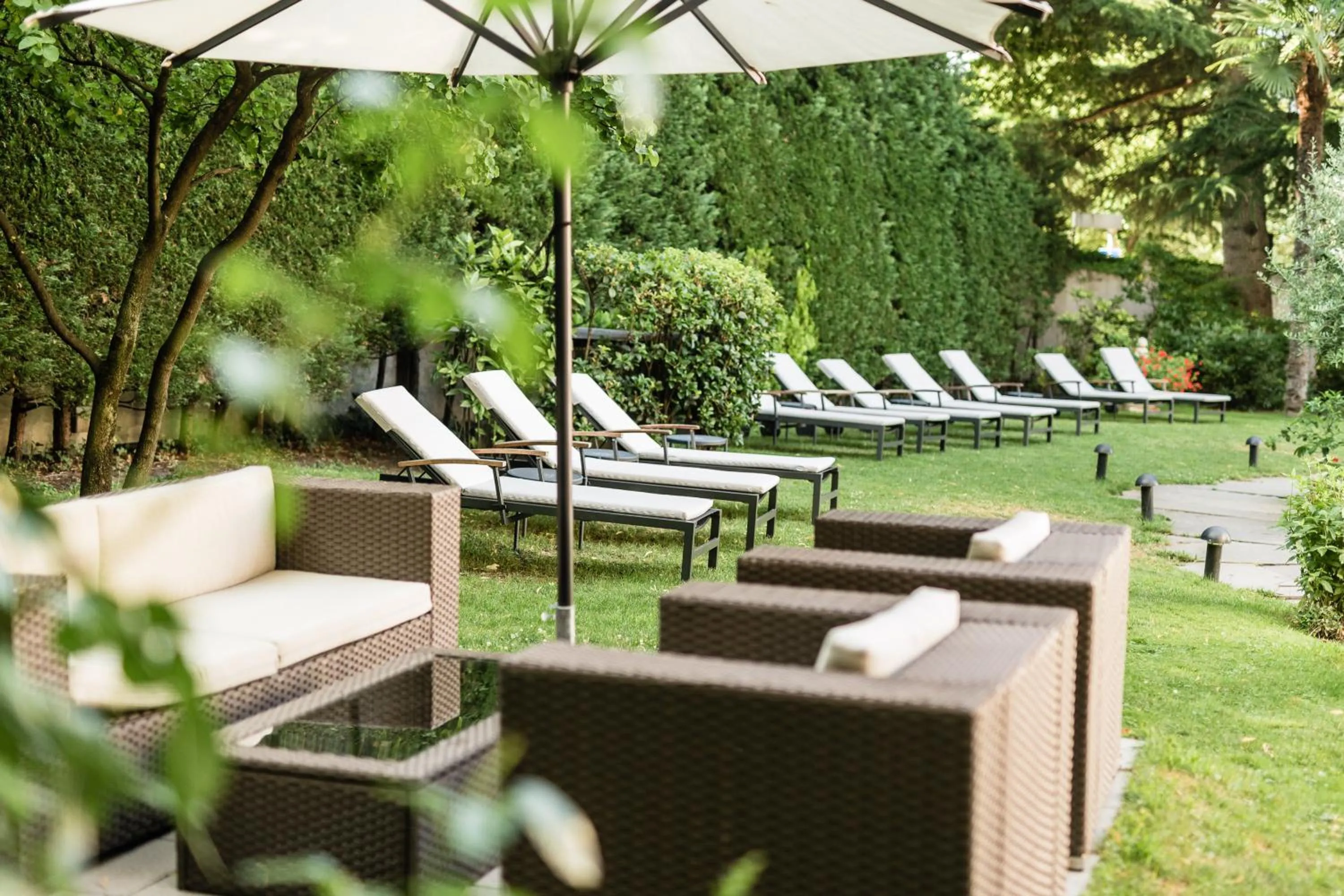 Garden in Classic Hotel Meranerhof