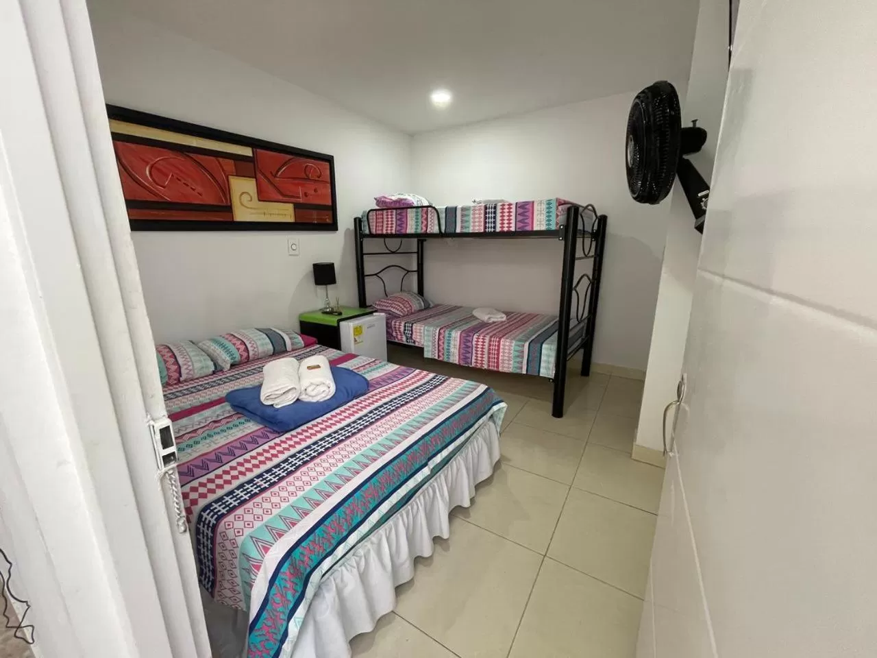 bunk bed, Bed in Lindos apartaestudios y habitaciones en Ibague