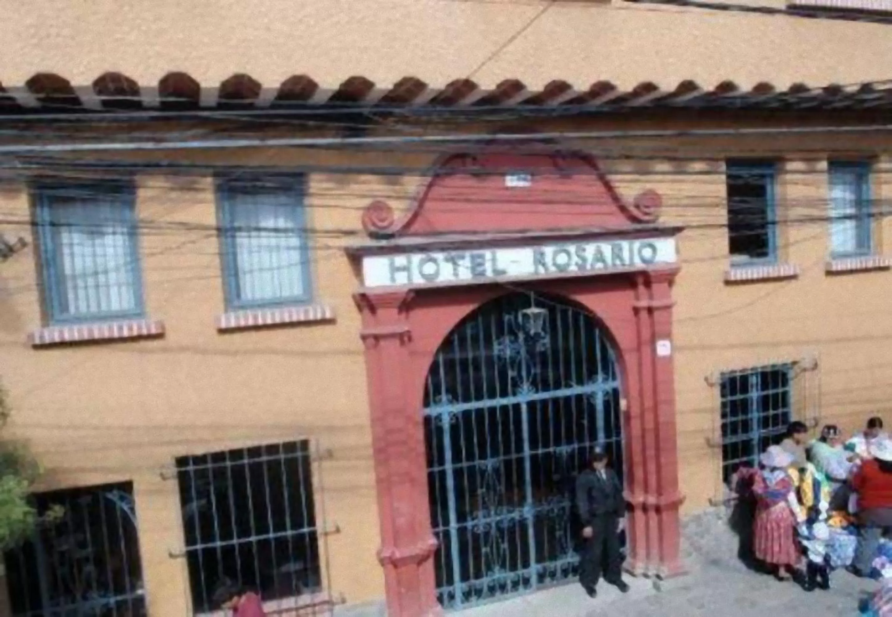 Facade/entrance in Hotel Rosario La Paz