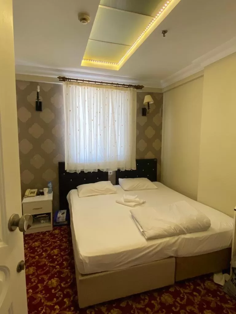 Bed in Sakran Hotel