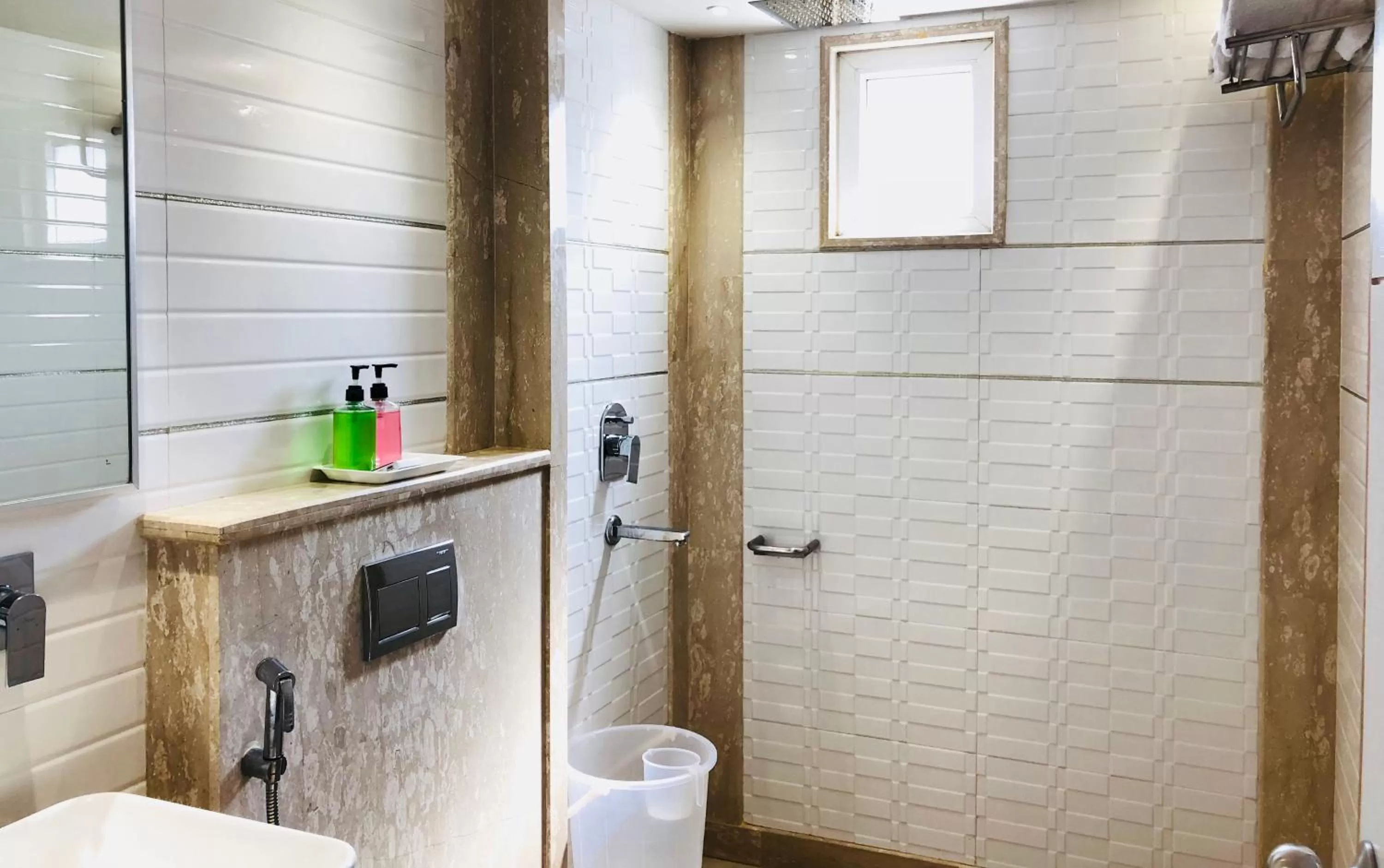 Bathroom in City Empire - New Delhi Railway Station, Near Connaught Place