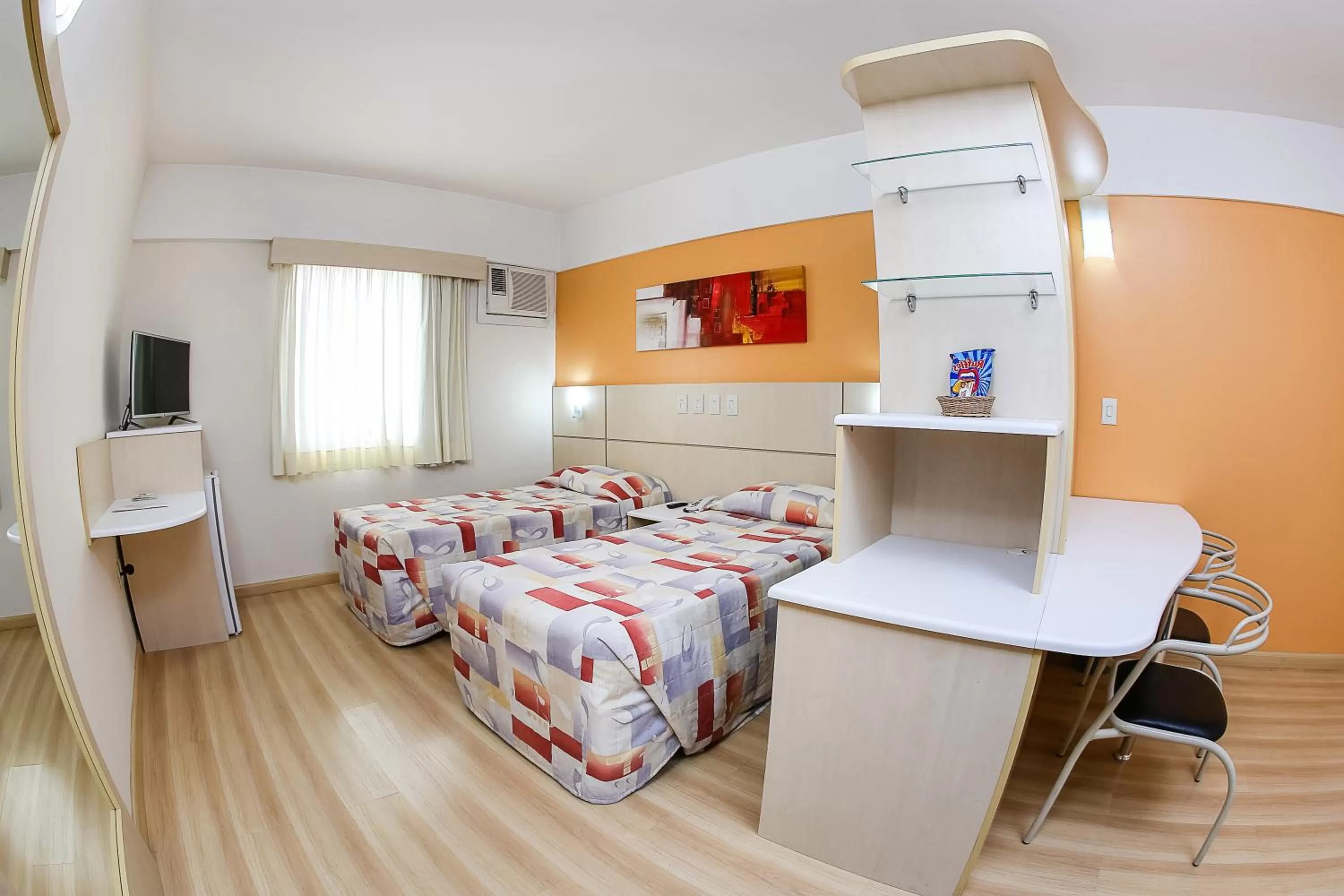 Bedroom, Bed in Hotel Metropolitan Canoas