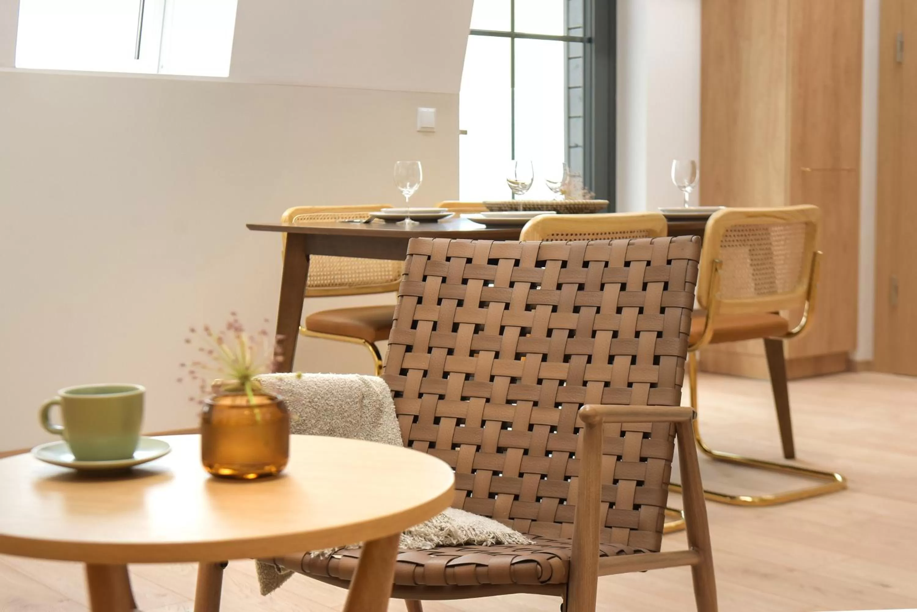 Seating area in Monciak55 Sopot Apartments